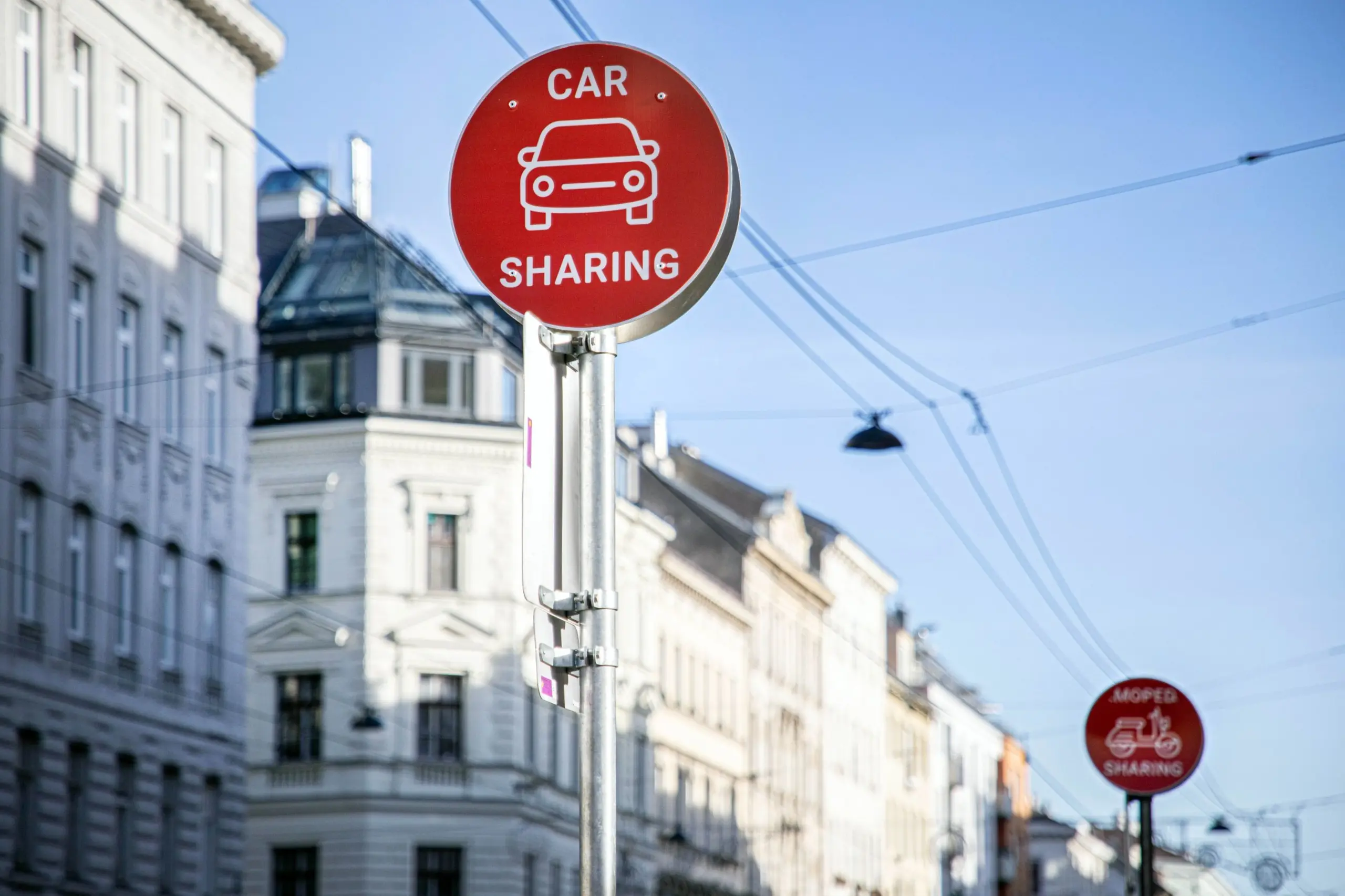 Carsharing-Schild