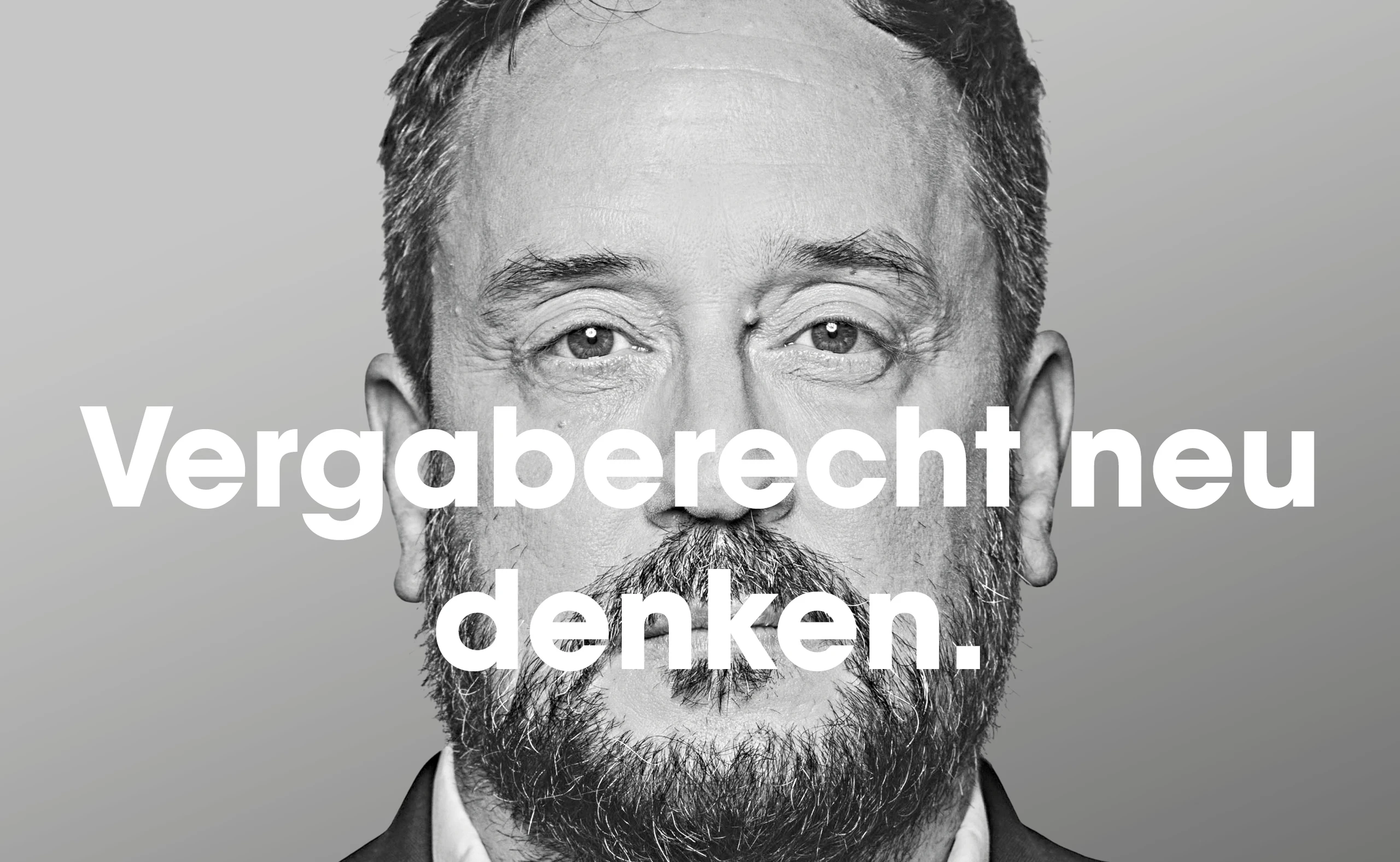 Vergaberecht neu denken.