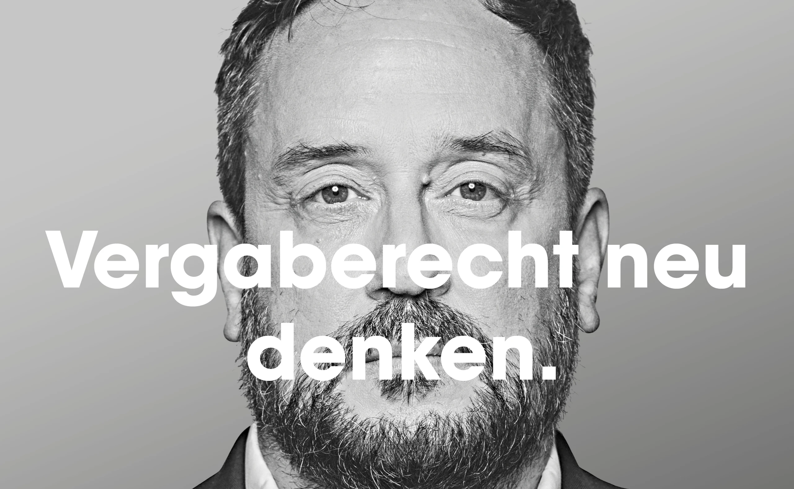 Vergaberecht neu denken.