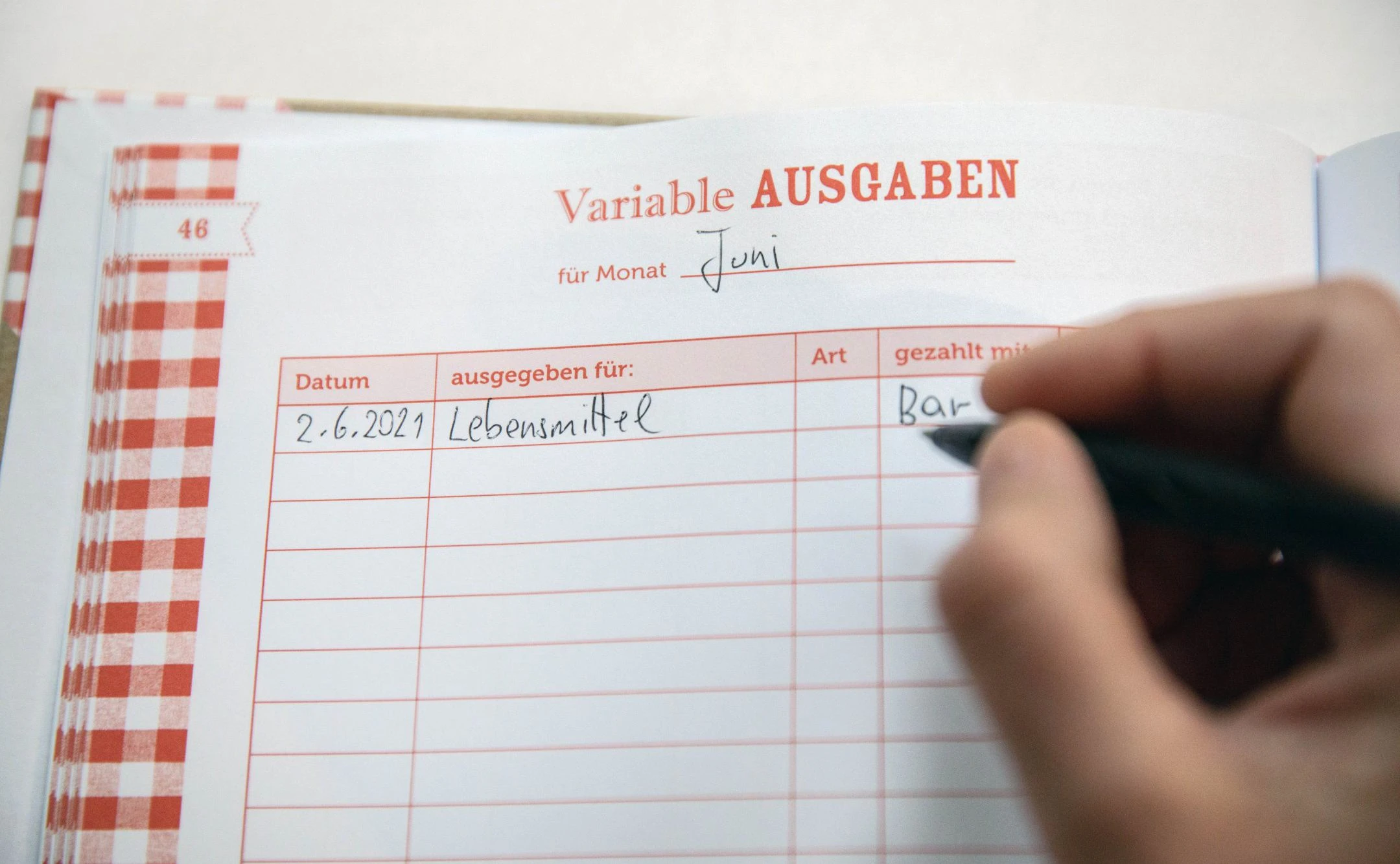 Haushaltsbuch