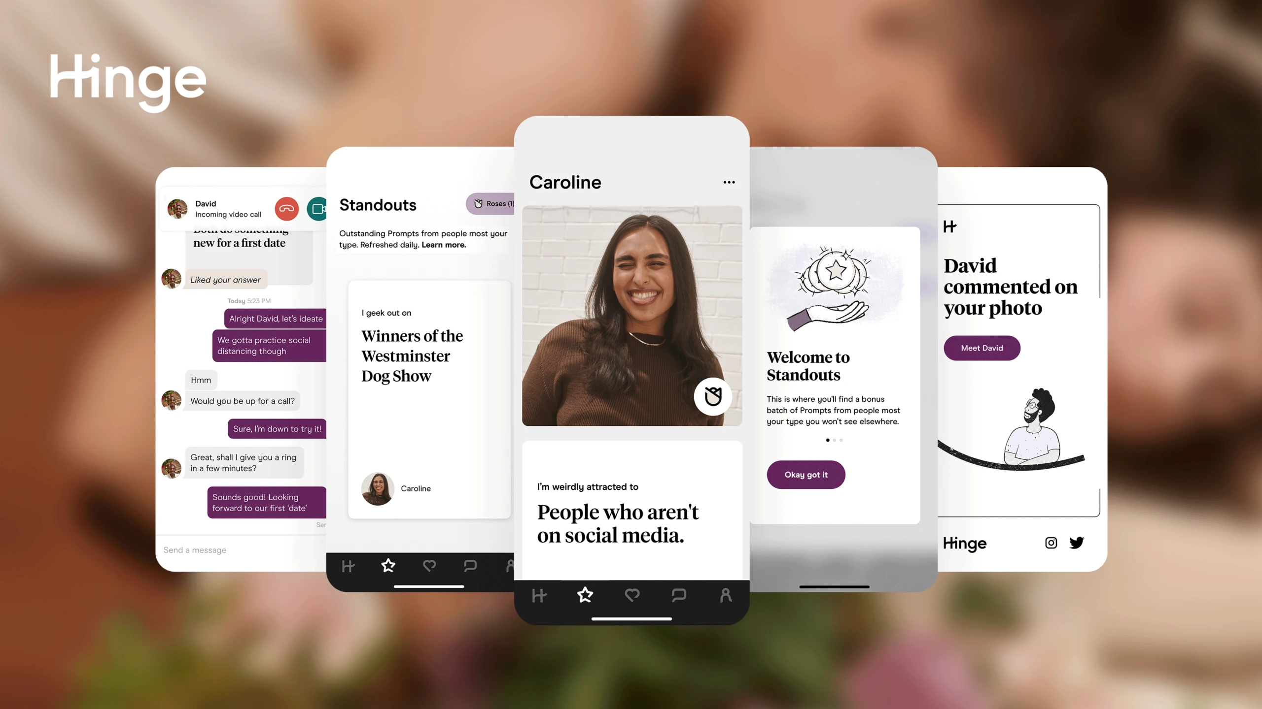 © Hinge Press Comms Blurred image background