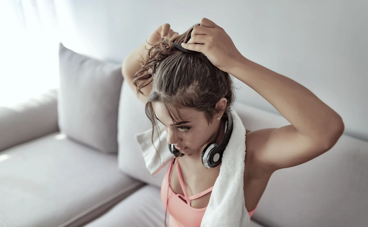 Haarewaschen workout