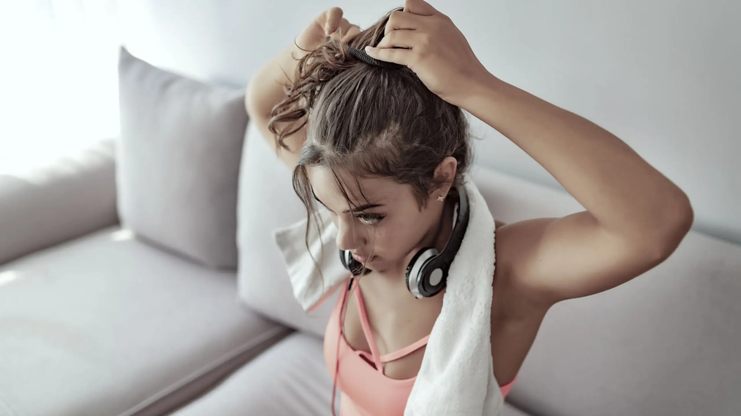 Haarewaschen workout