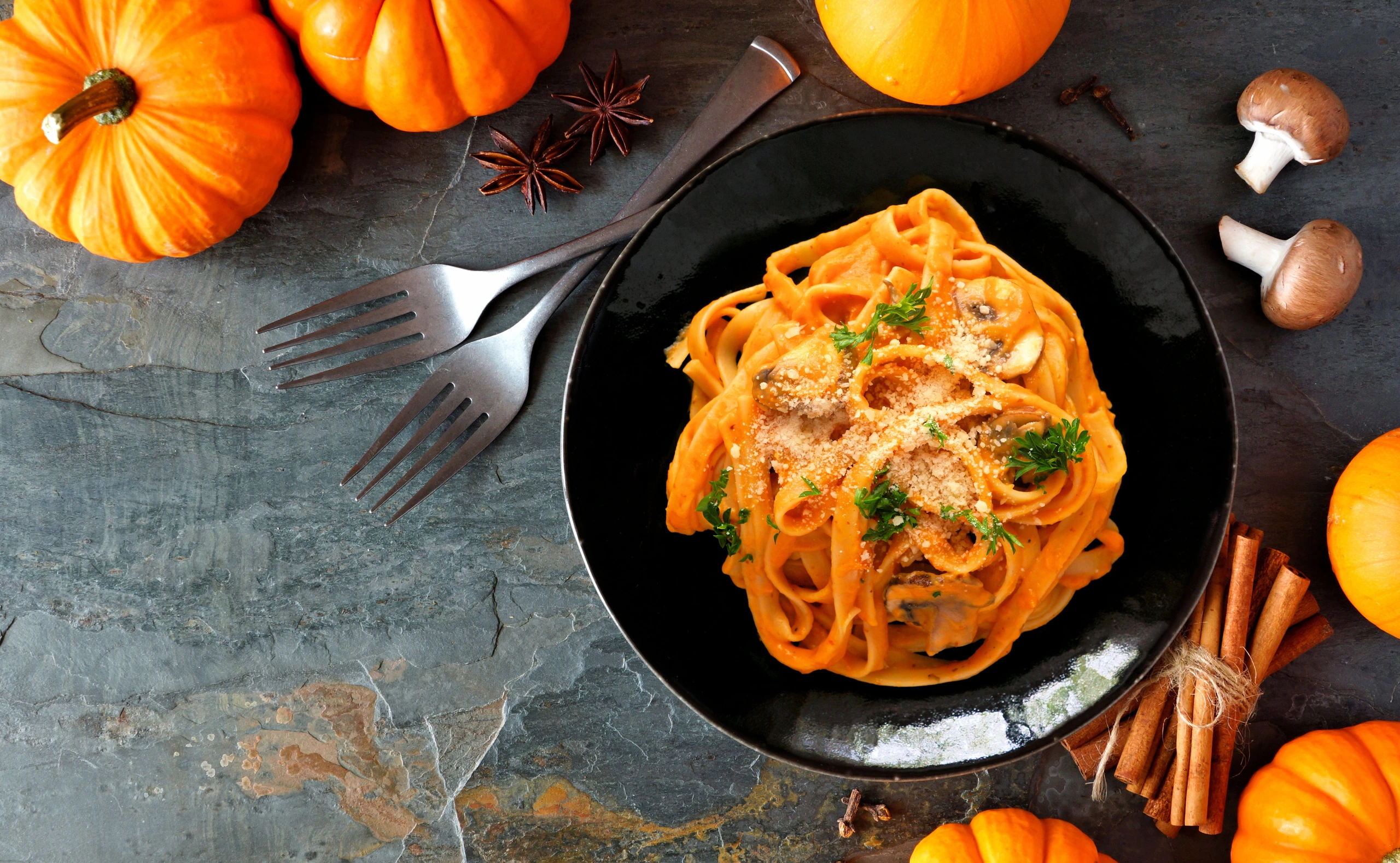 Rezept: Wir lieben diese super-einfache Kürbis-Pasta!
