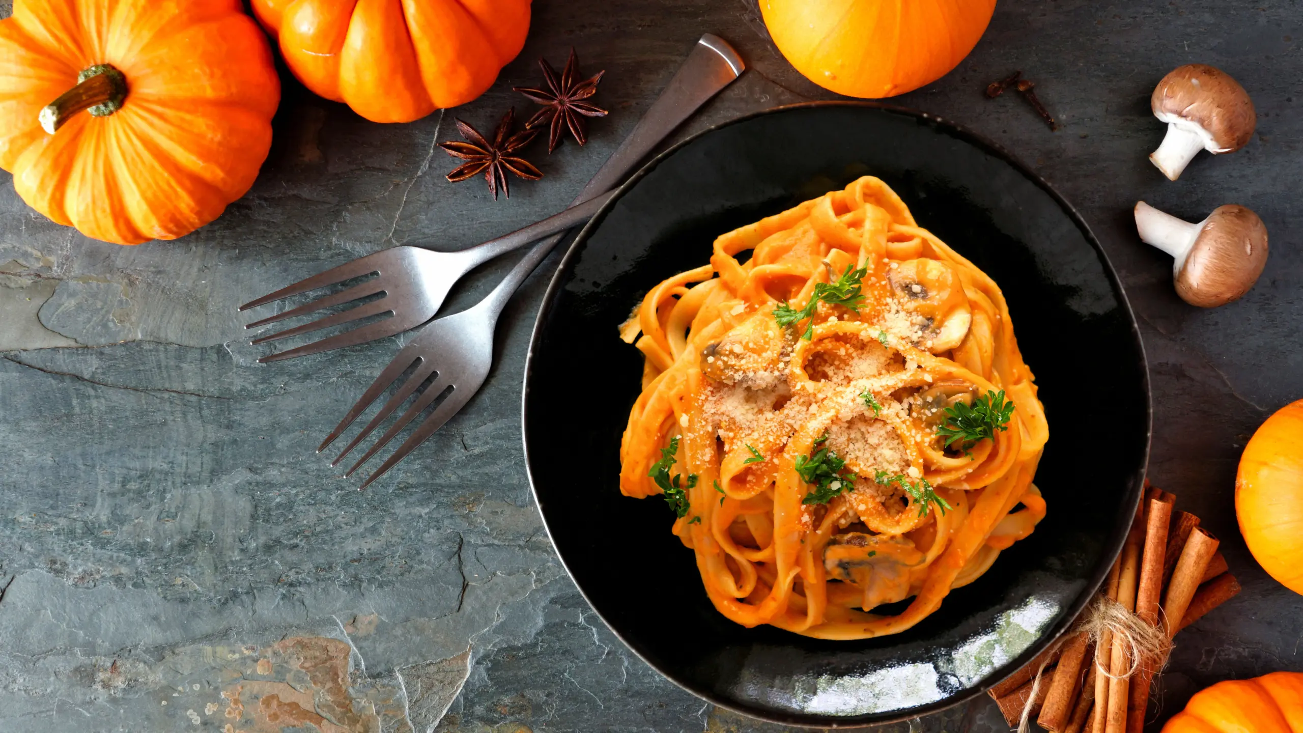 Rezept: Wir lieben diese super-einfache Kürbis-Pasta!