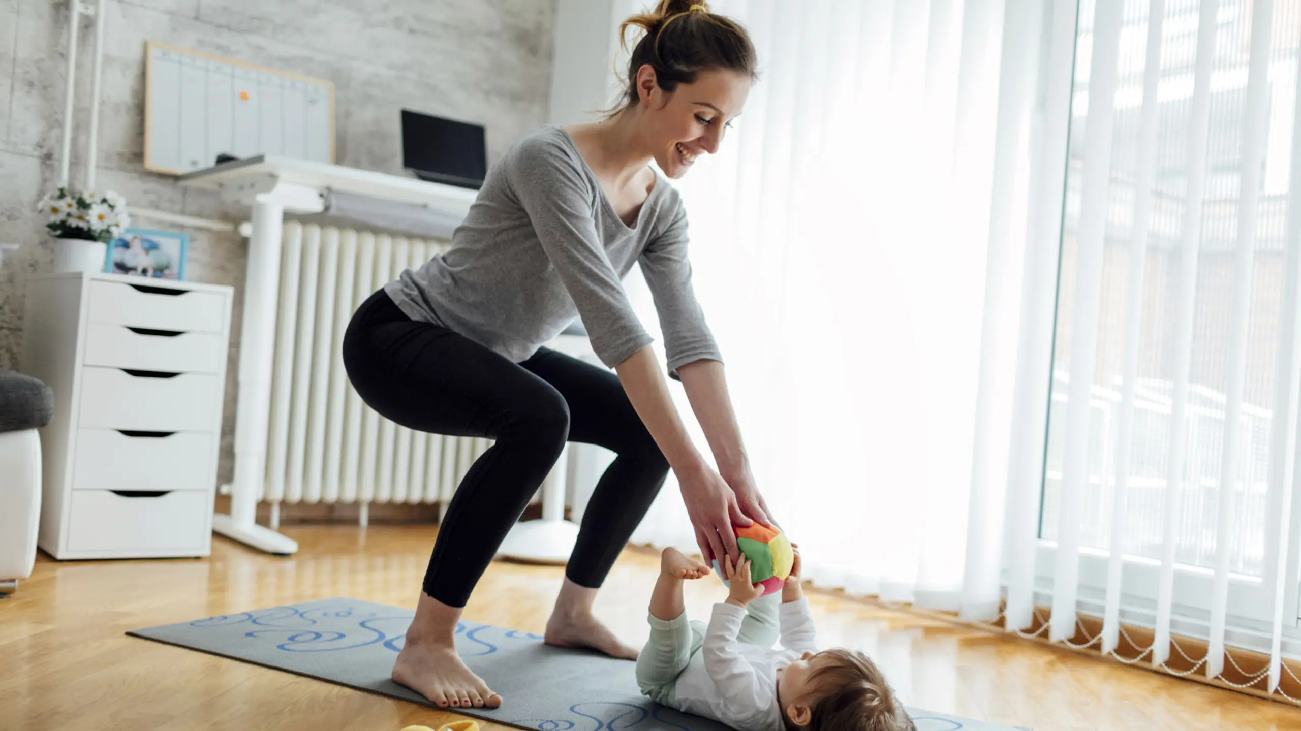 Übungen nach der Geburt