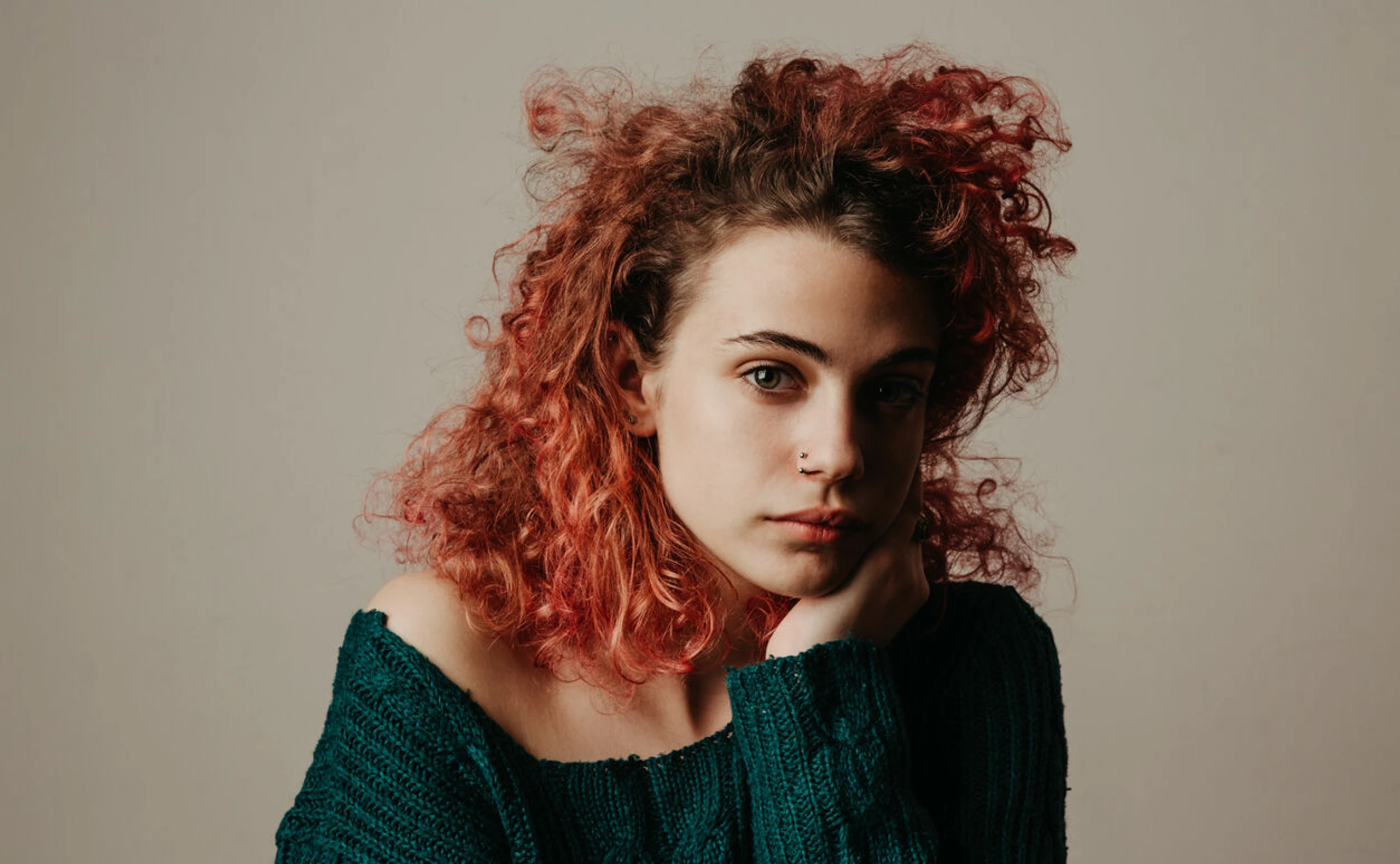 Rote haare - haarefärben