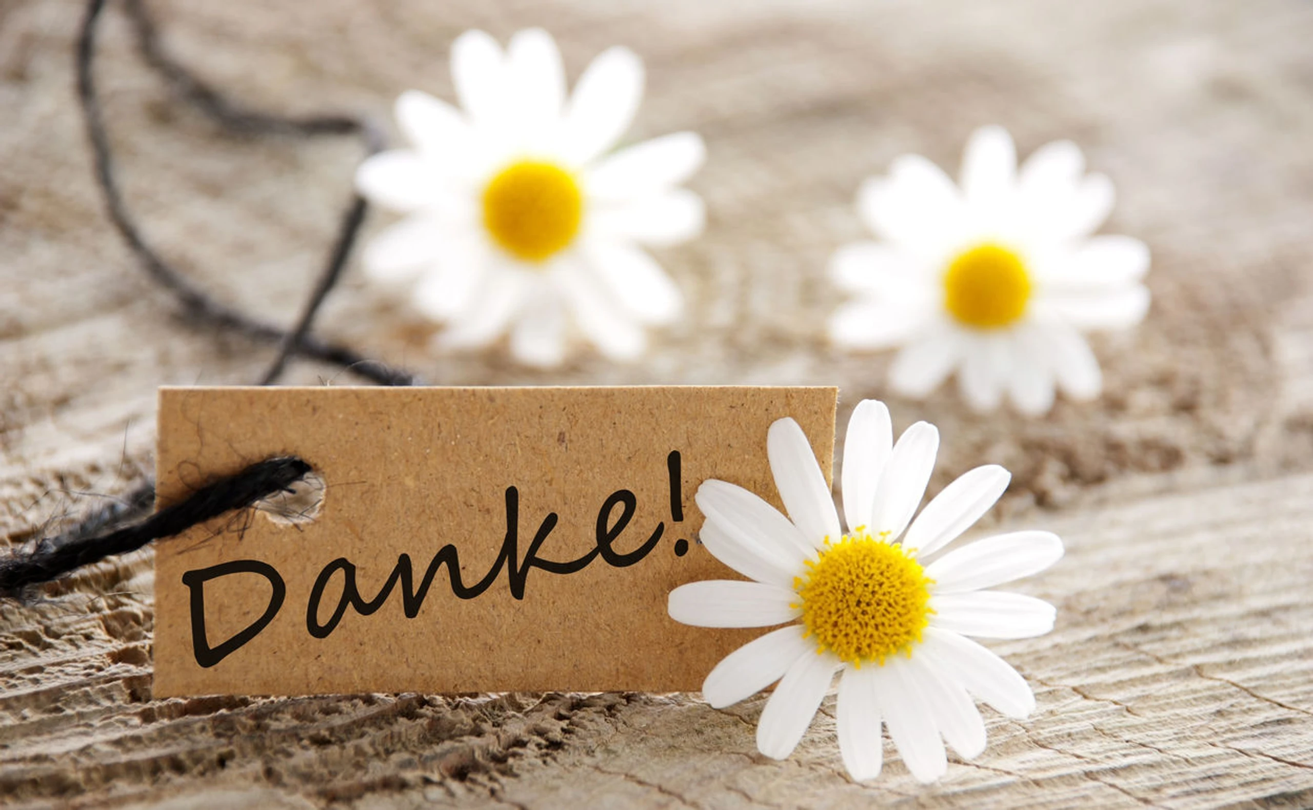 Jeder Gedanke ein Danke