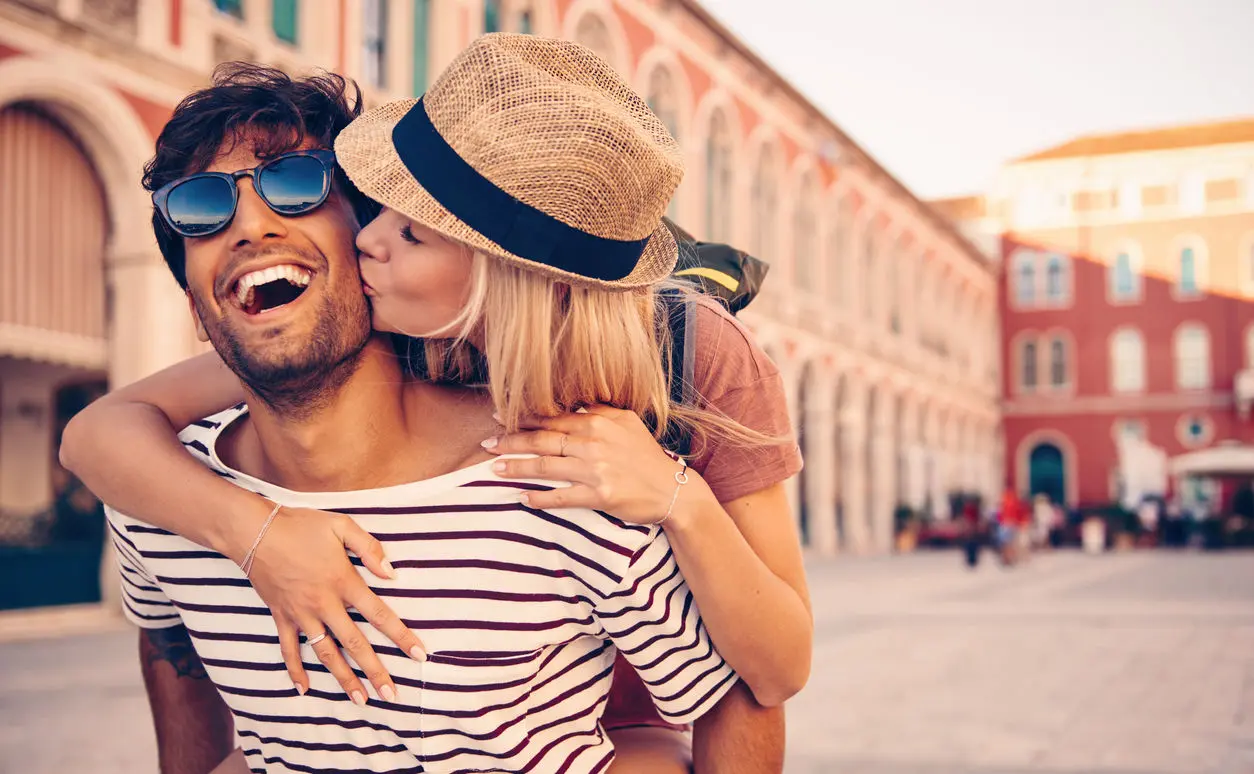 Wie küsst man im Urlaub?