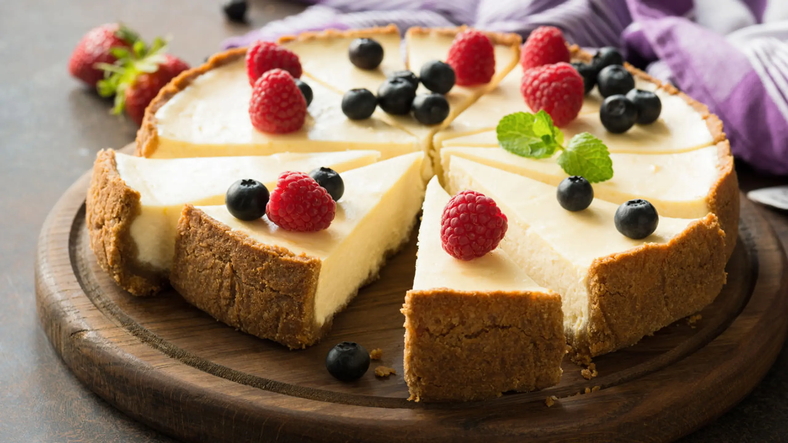Rezept: Dieser Protein-Cheesecake schmeckt wie das Original - und ist gesund!