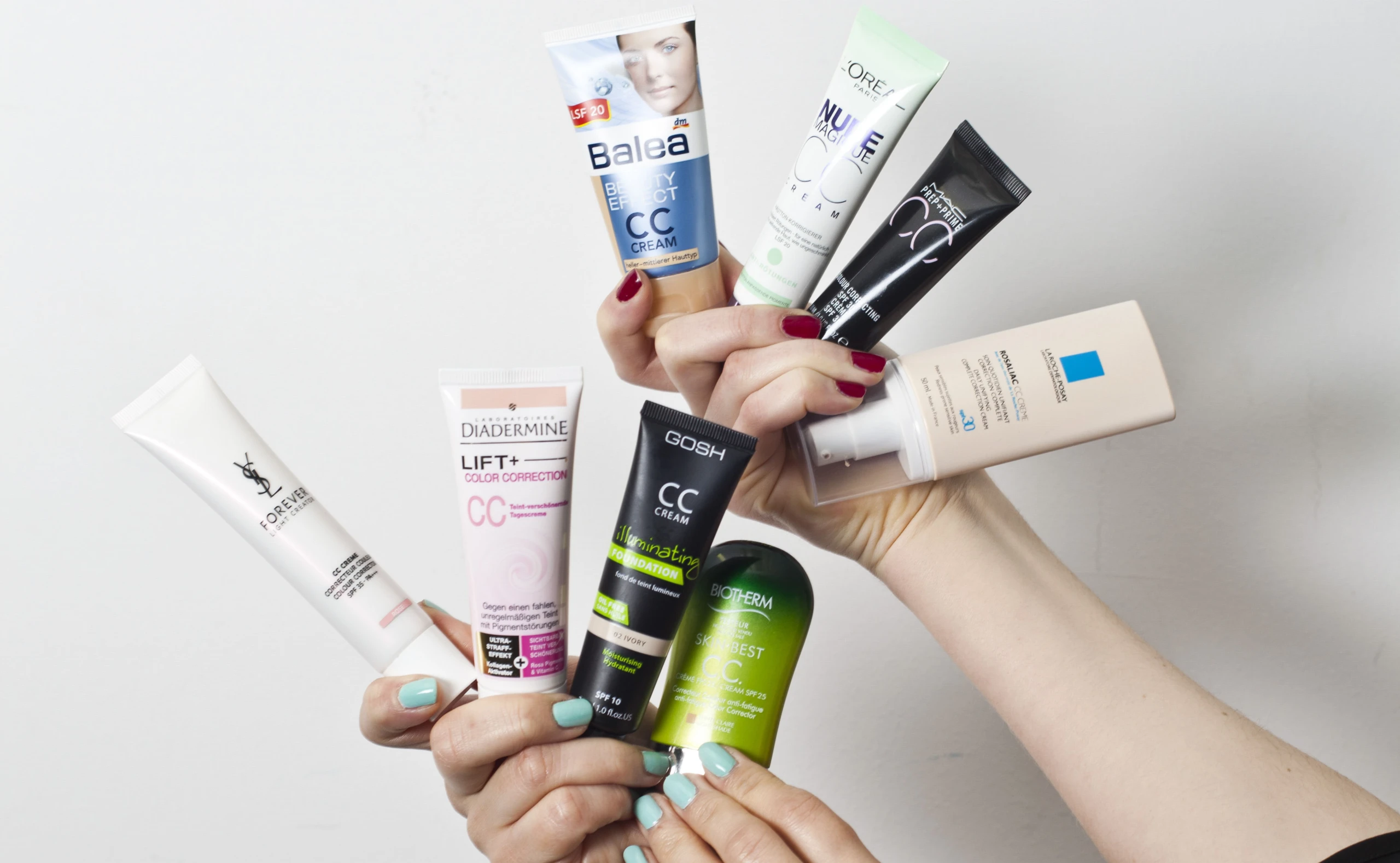 CC Creams im Test - Vergleich