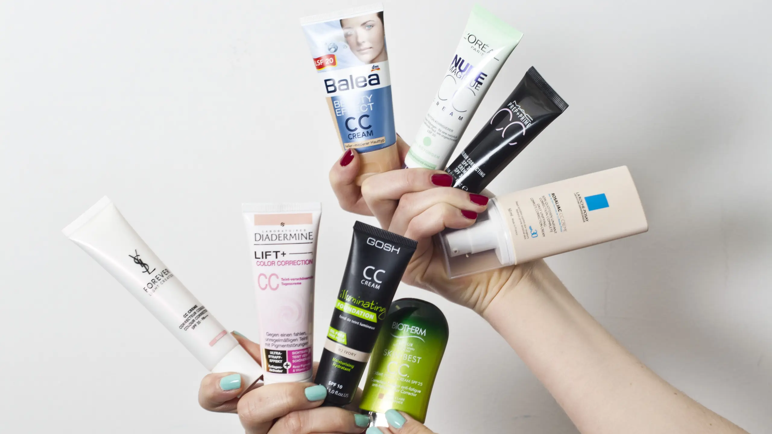 CC Creams im Test - Vergleich