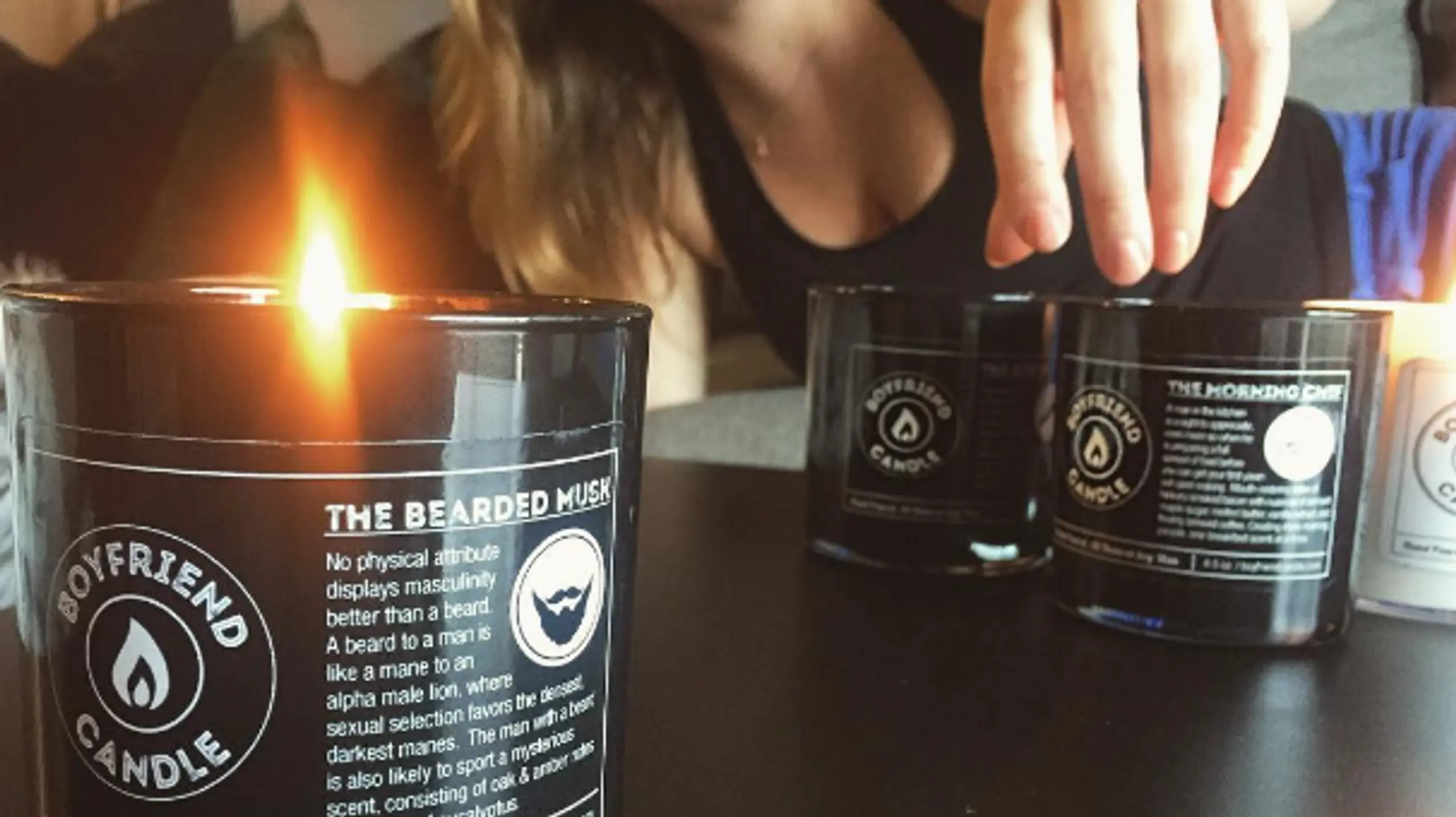 Boyfriend Candle - mein fixer Freund, die Kerze