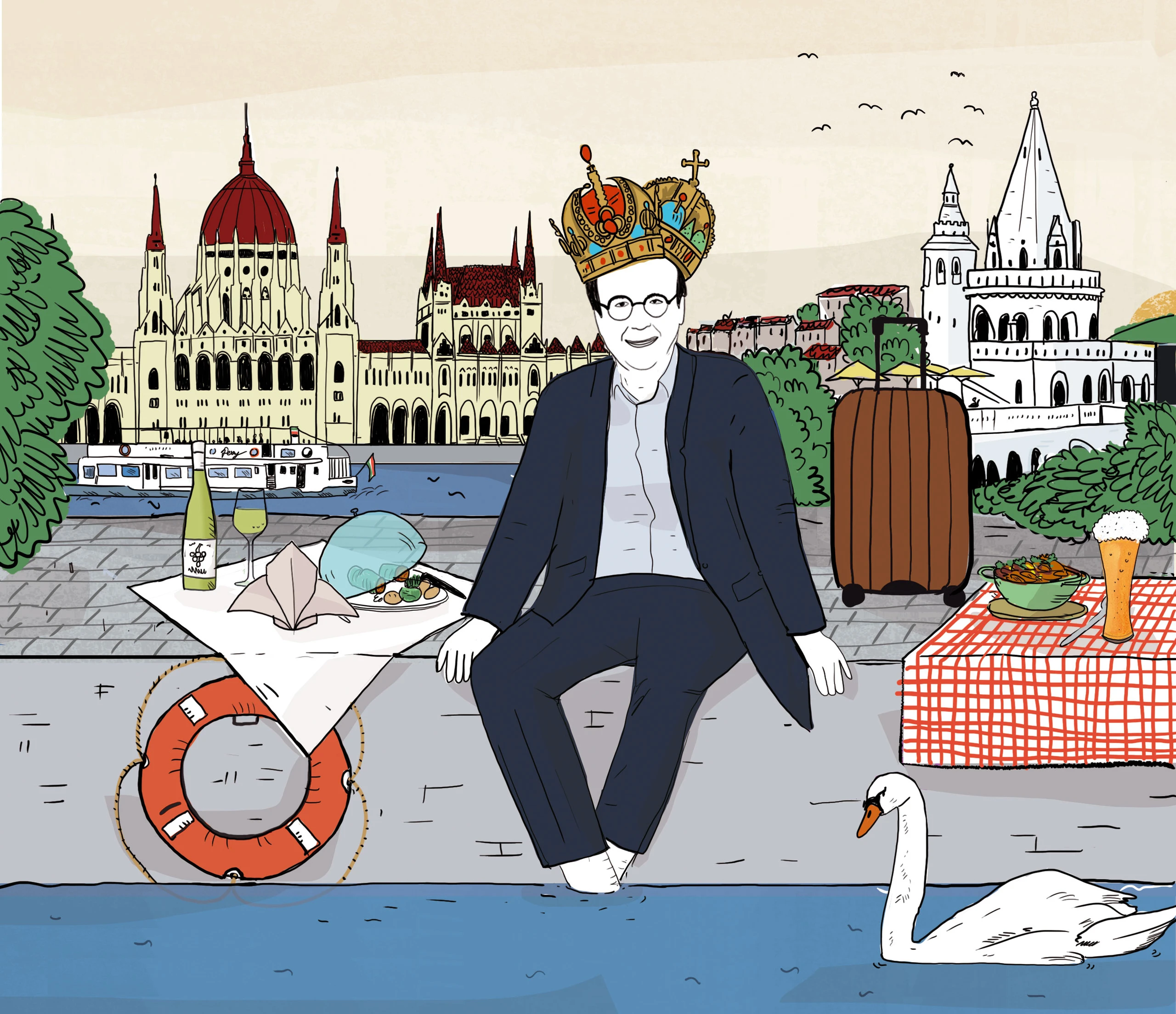 The Hans in Budapest: Die beste Küche im ehemaligen Osten