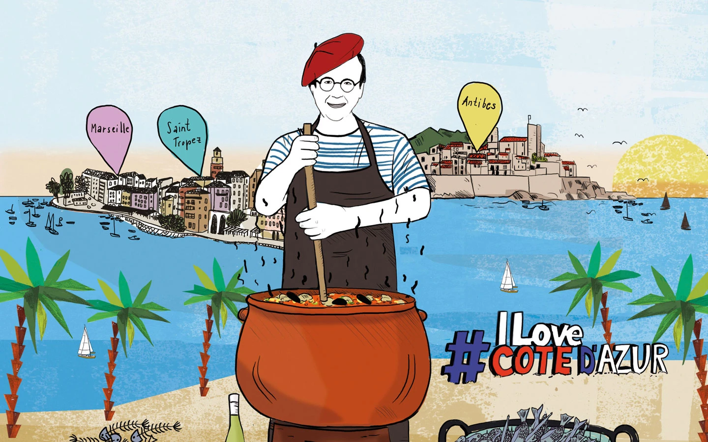 The Hans an der Côte d'Azur: Austern, Fische, Gänseleber und die beste Bouillabaisse zwischen Antibes und Marseille