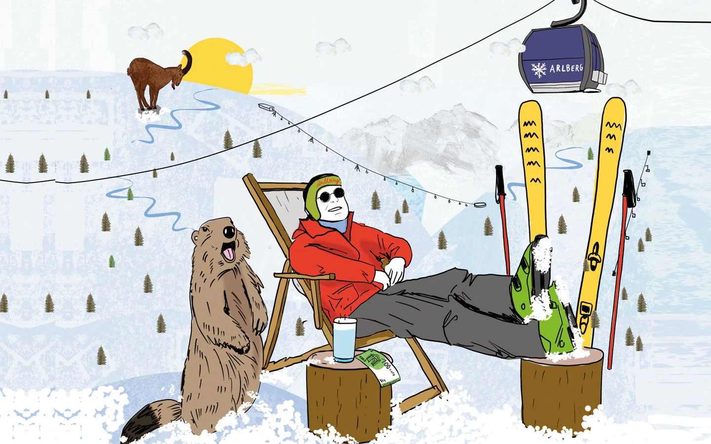 Aprés Ski am Arlberg: Hauben- und Sterne-Lokale in Lech