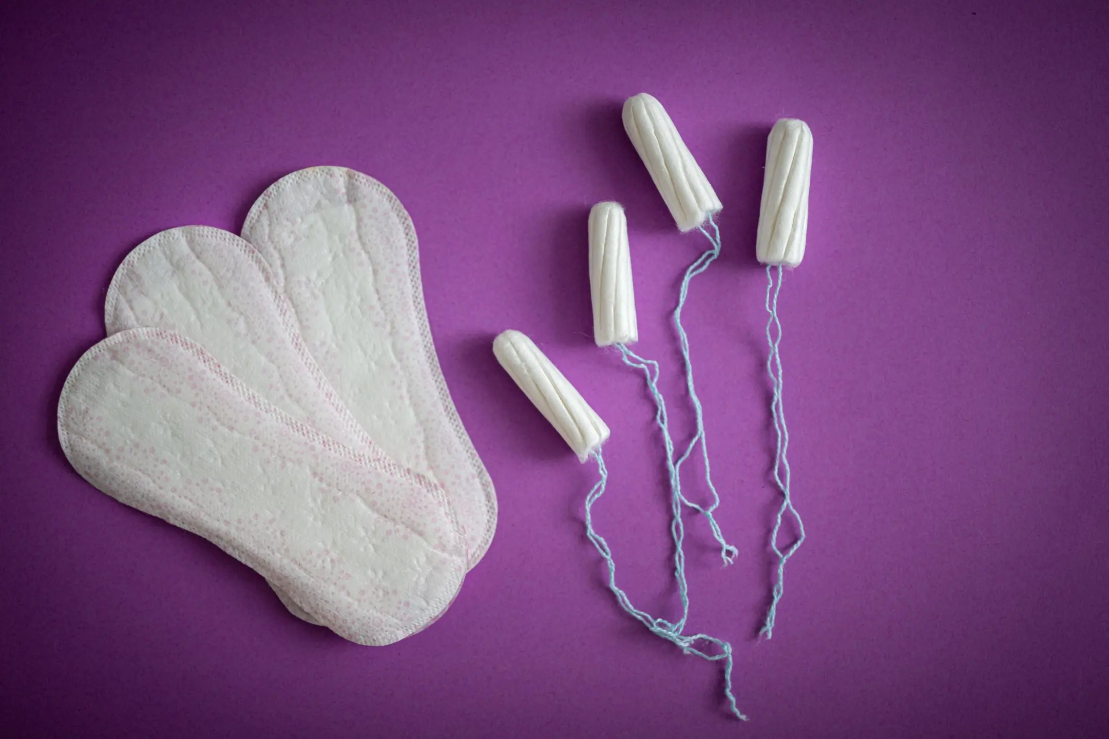 Menstruations Perioden Produkte