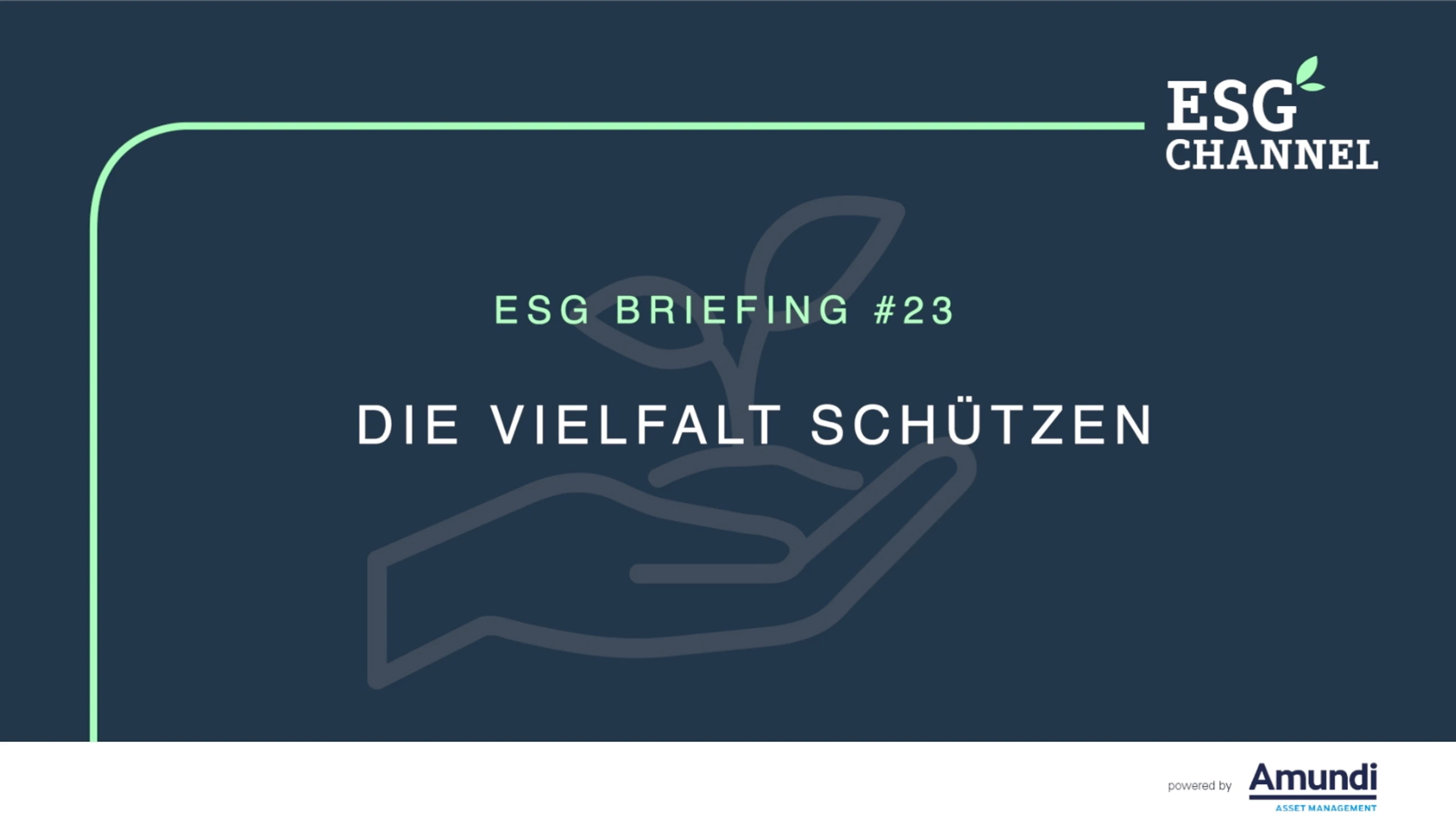 ESG-Briefing Nr. 23: Die Vielfalt schützen