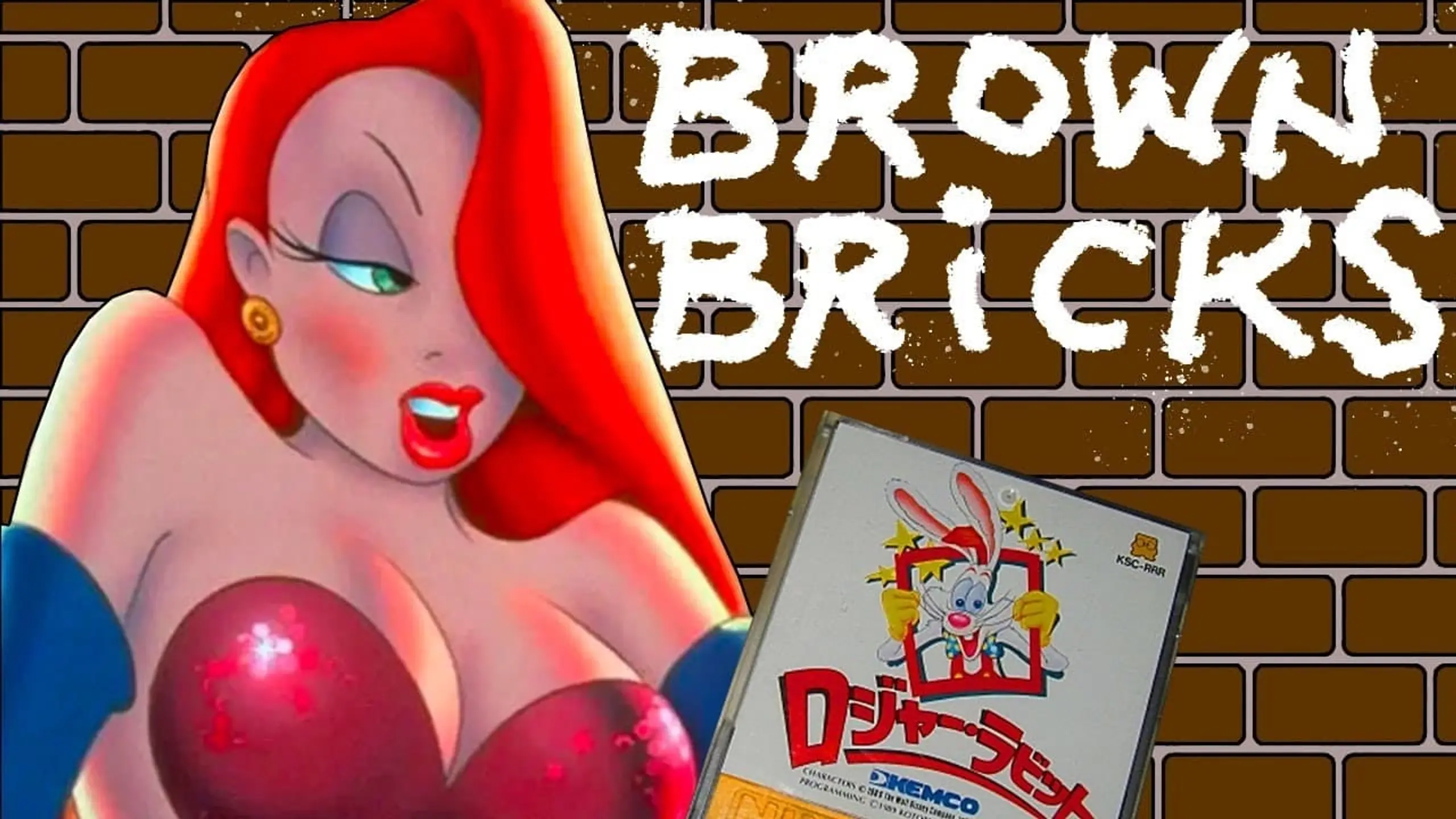 Mike Matei Brown Bricks stream! Roger Rabbit for Famicom Disk System!