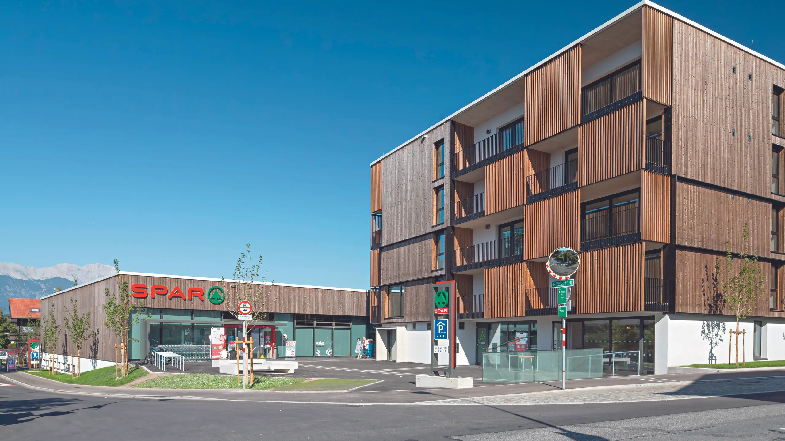 Spar Ischgl, Mixed-Use-Gebäude