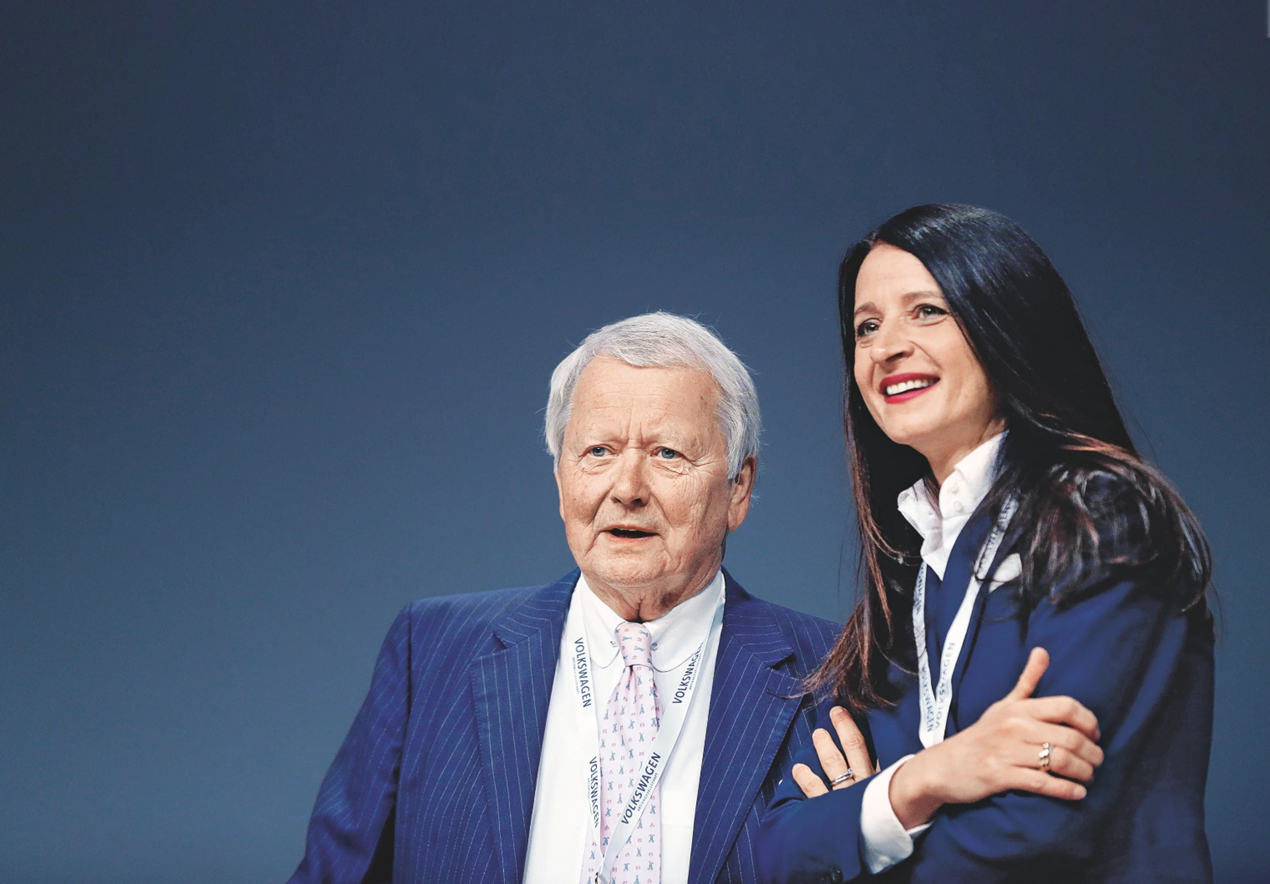 Wolfgang Porsche, einer der mächtigsten Aufsichtsräte Deutschlands, und  Marianne Heiß (zwei DAX- Mandate).