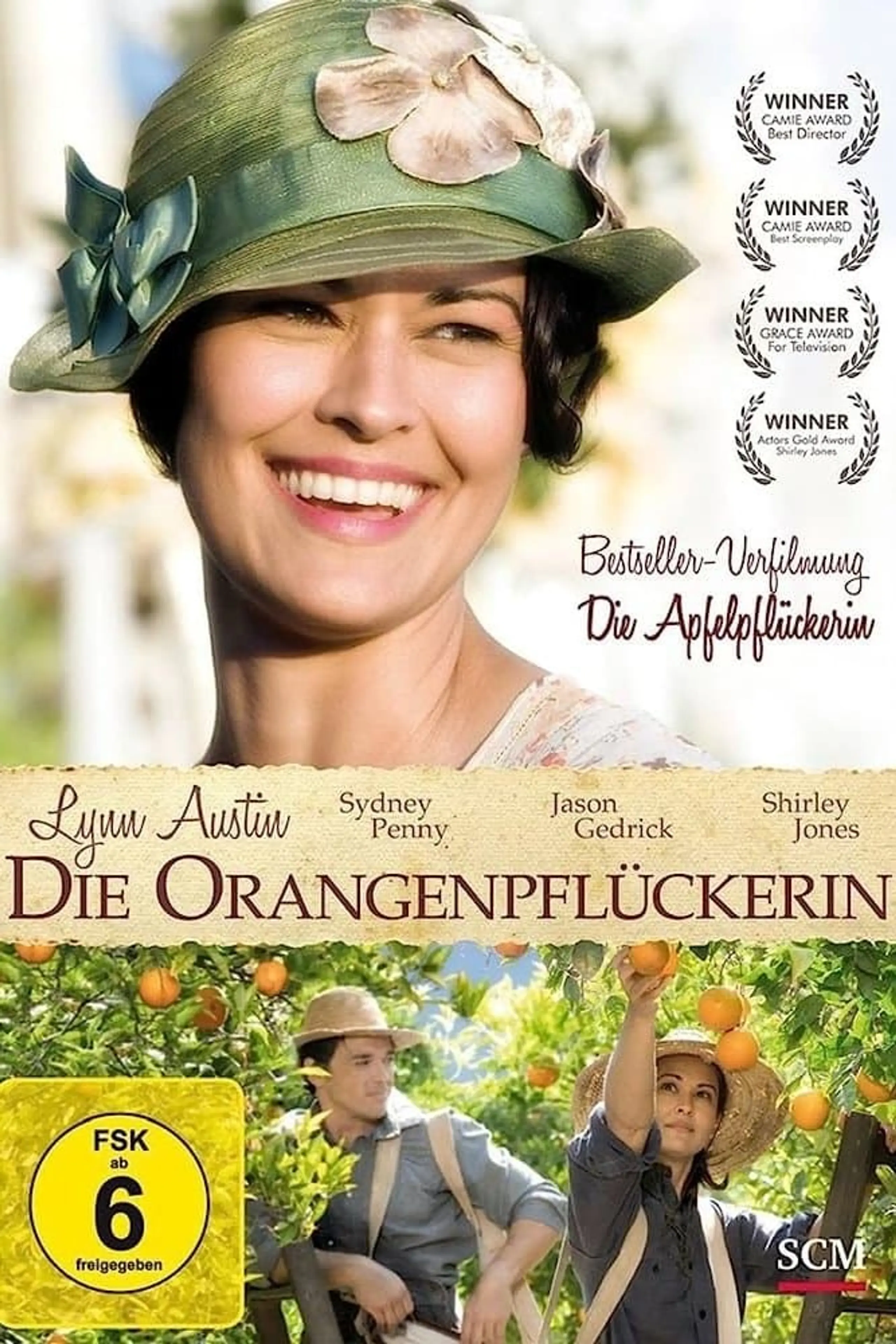 Die Orangenpflückerin