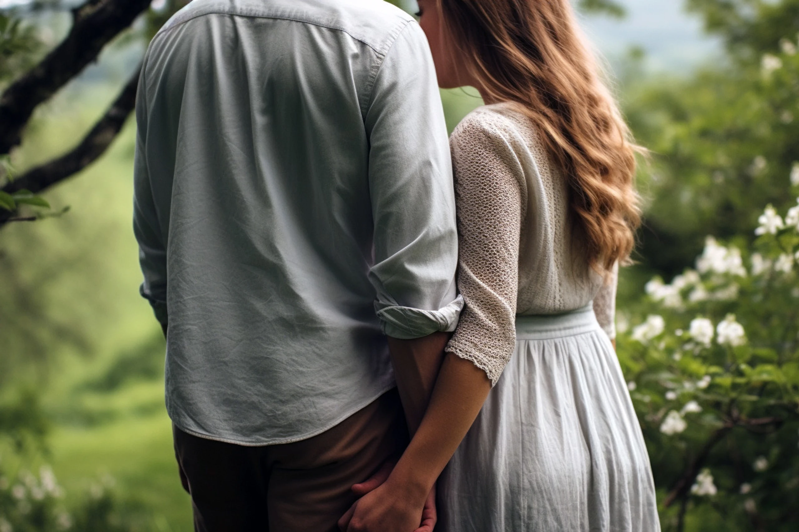 Anzeichen-steht er auf mich