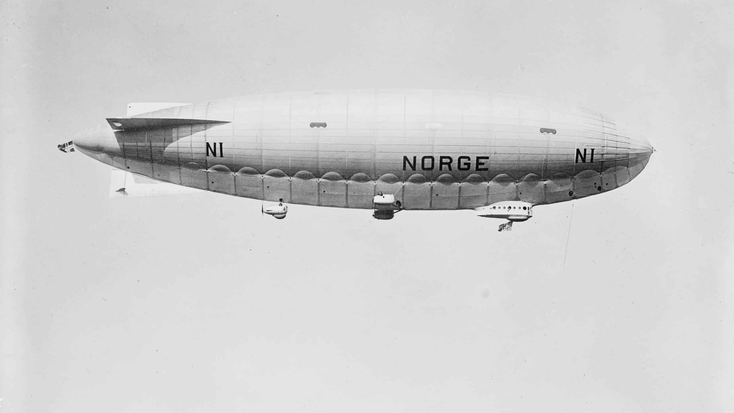 Luftskibet "Norge"s flugt over polhavet