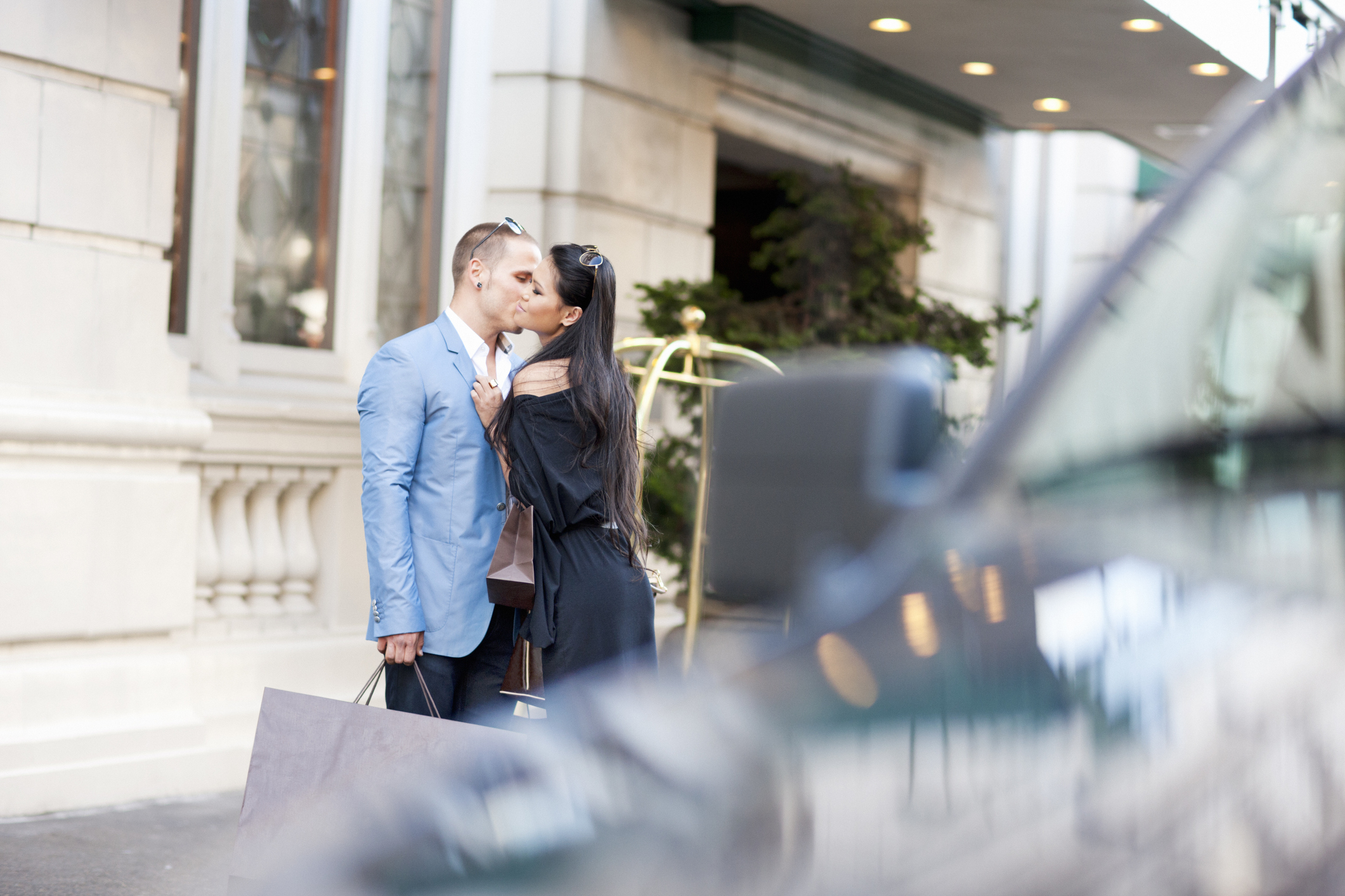 Blurred image background