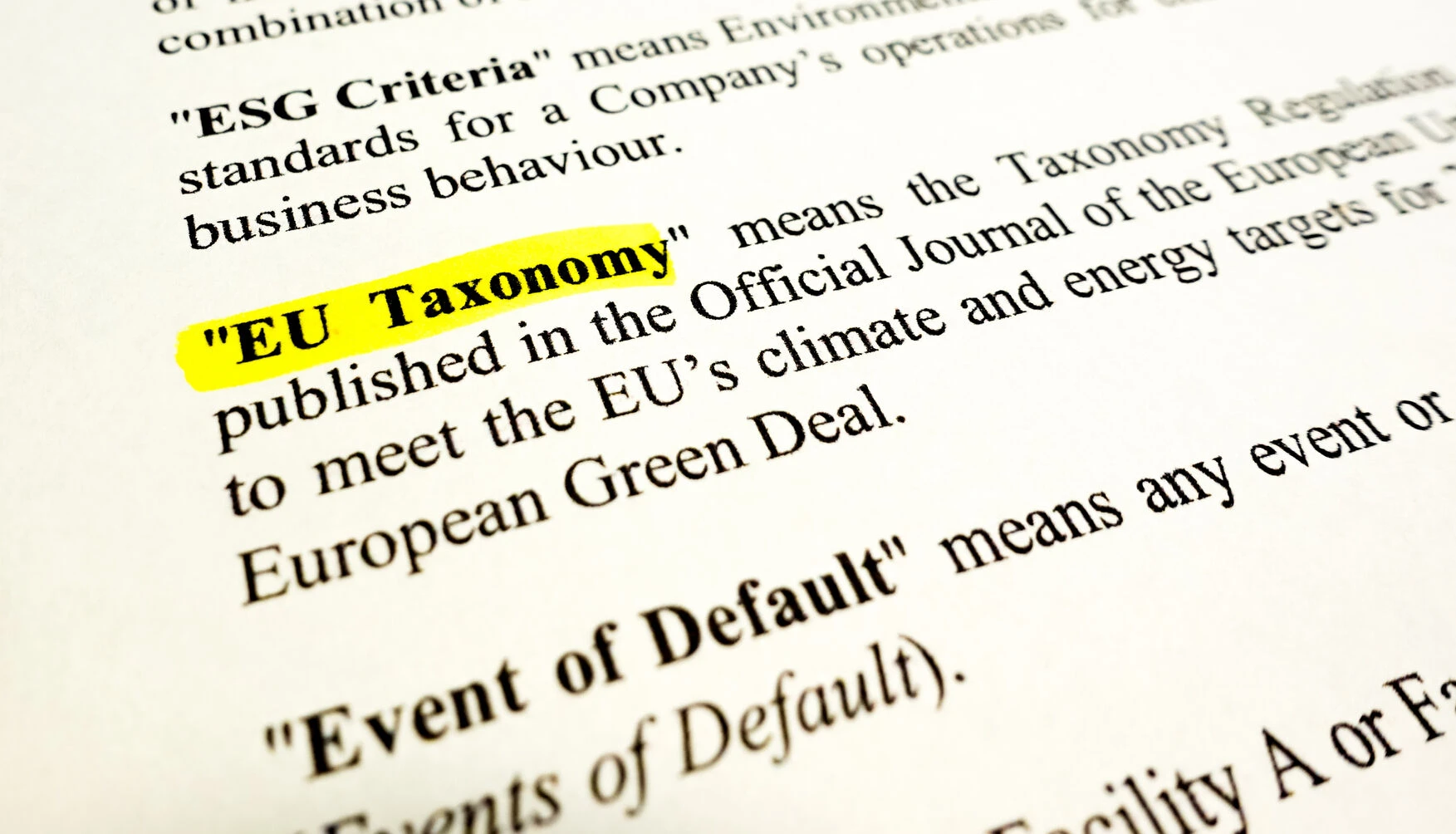 EU-Taxonomie