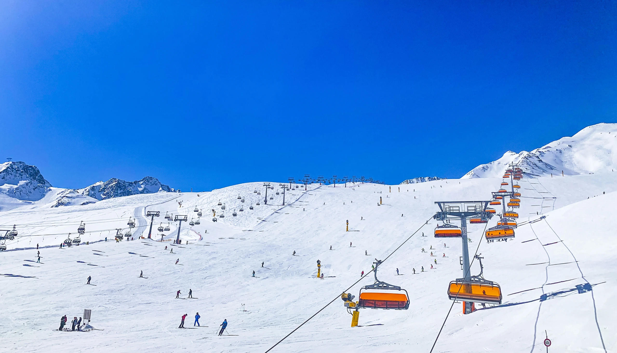 Skifahren in Tirol: Sölden