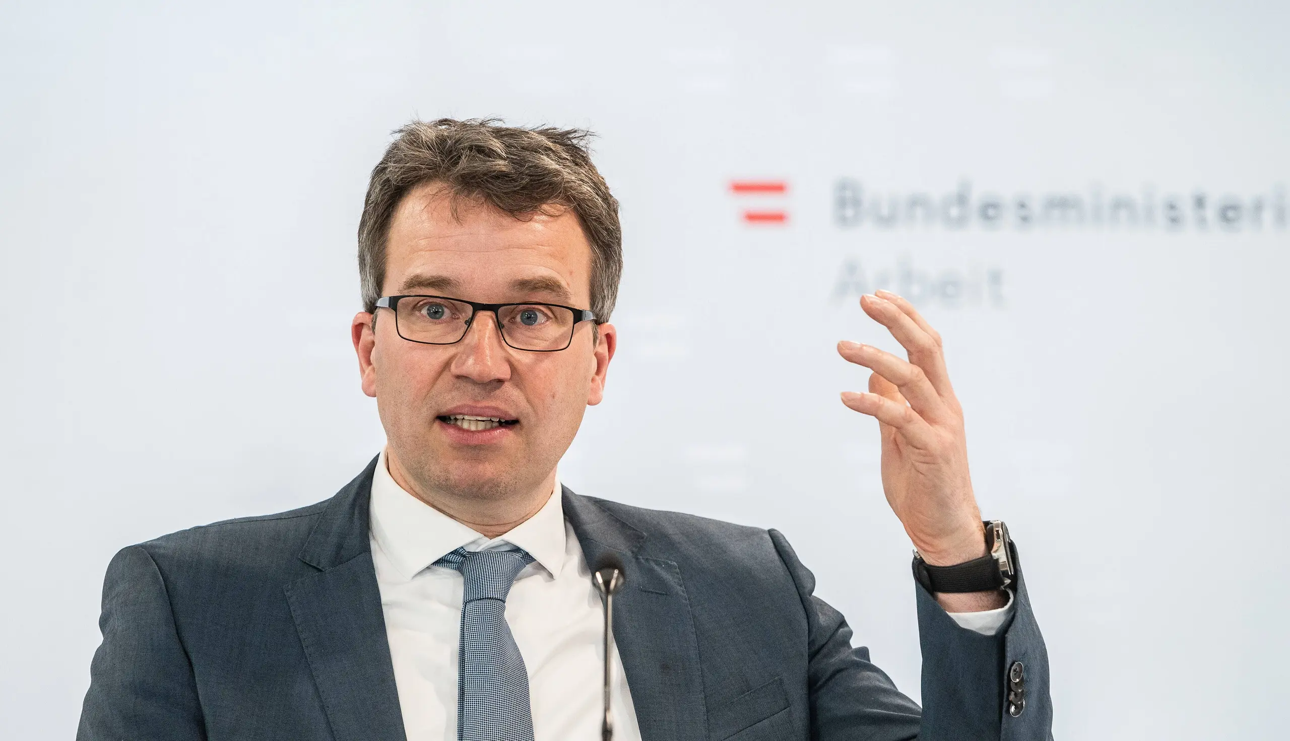 Johannes Kopf, AMS-Chef