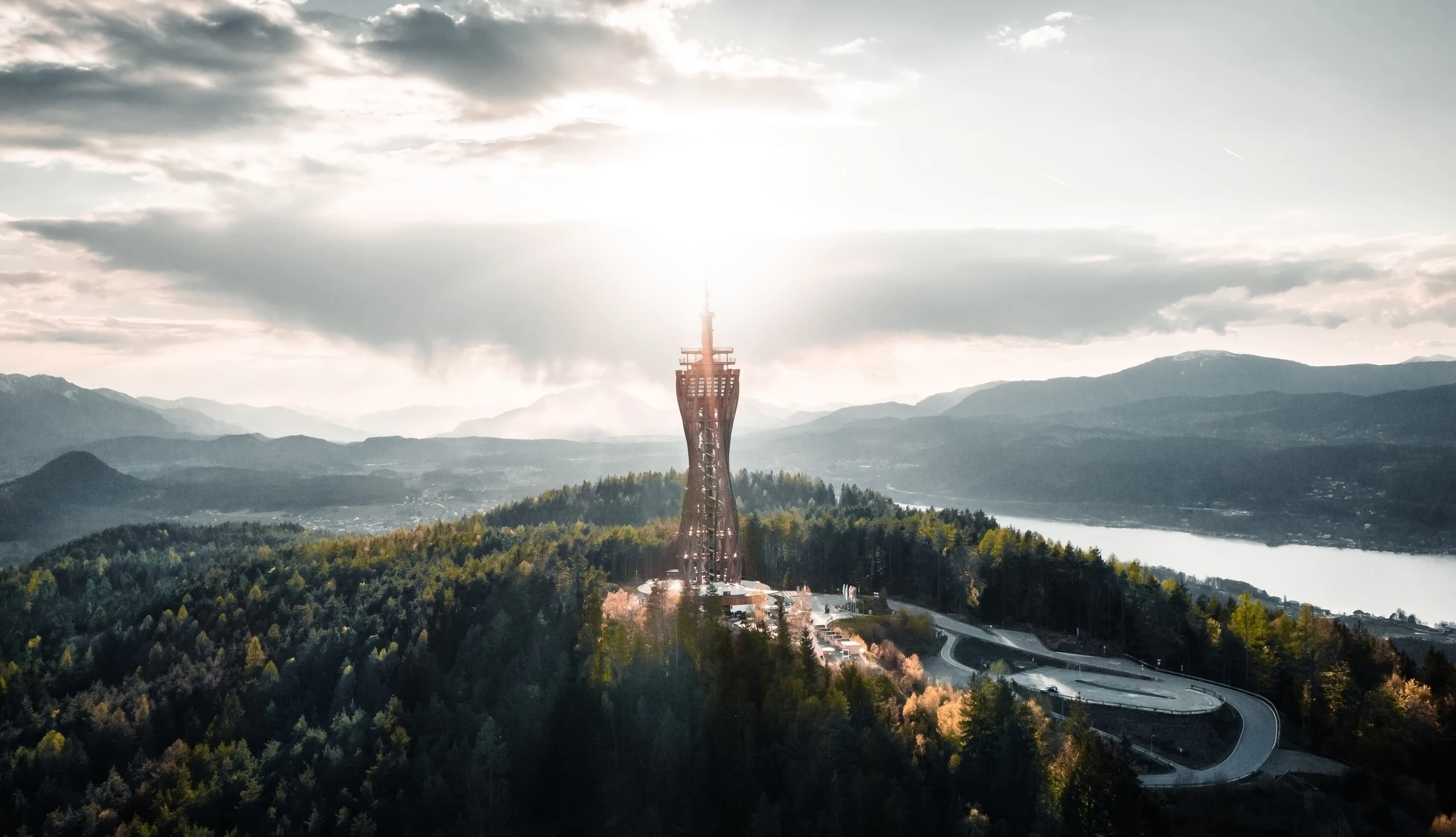 Pyramidenkogel am Kärntner Wörthersee