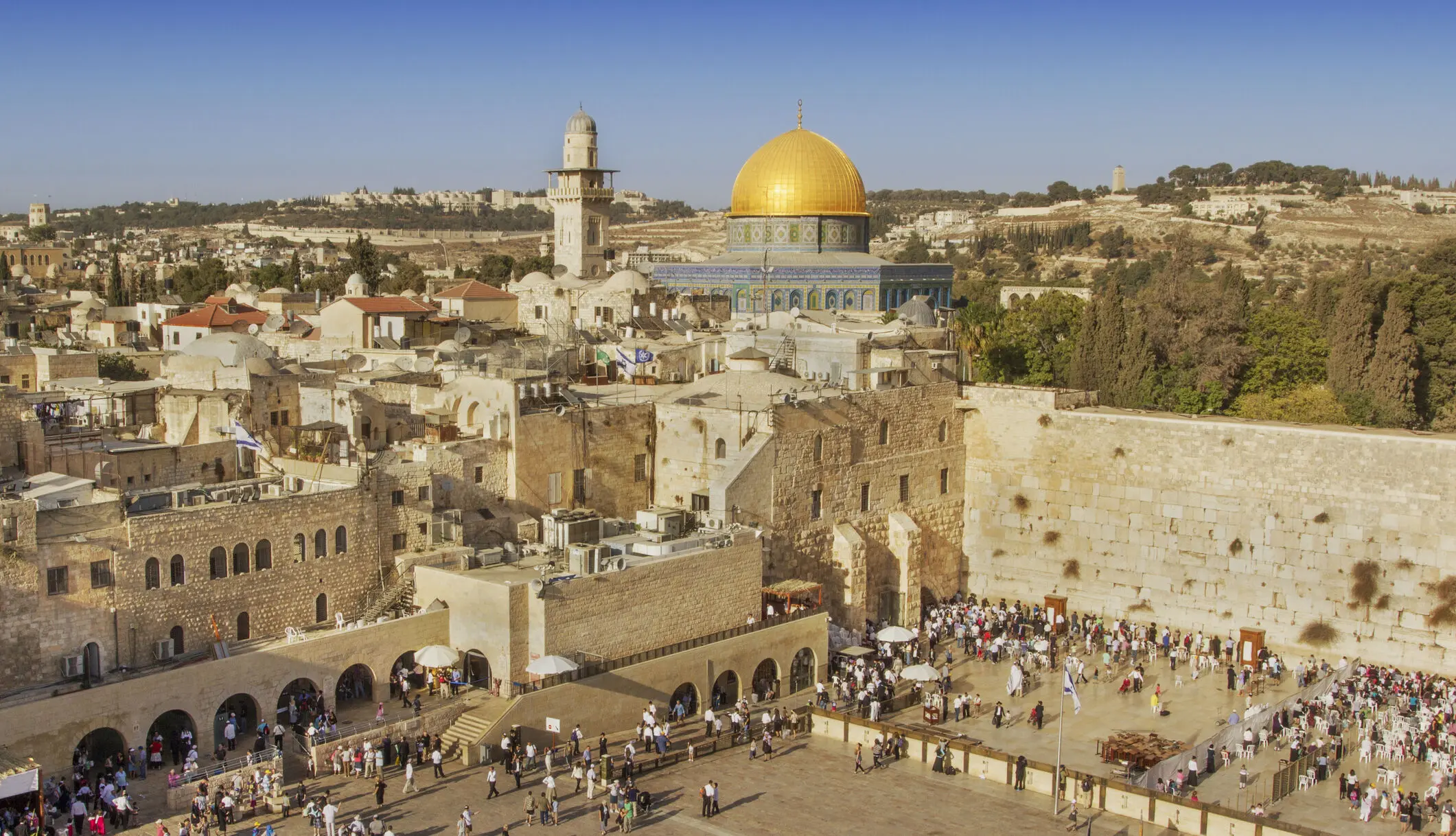 Der Tempelberg in Jerusalem.