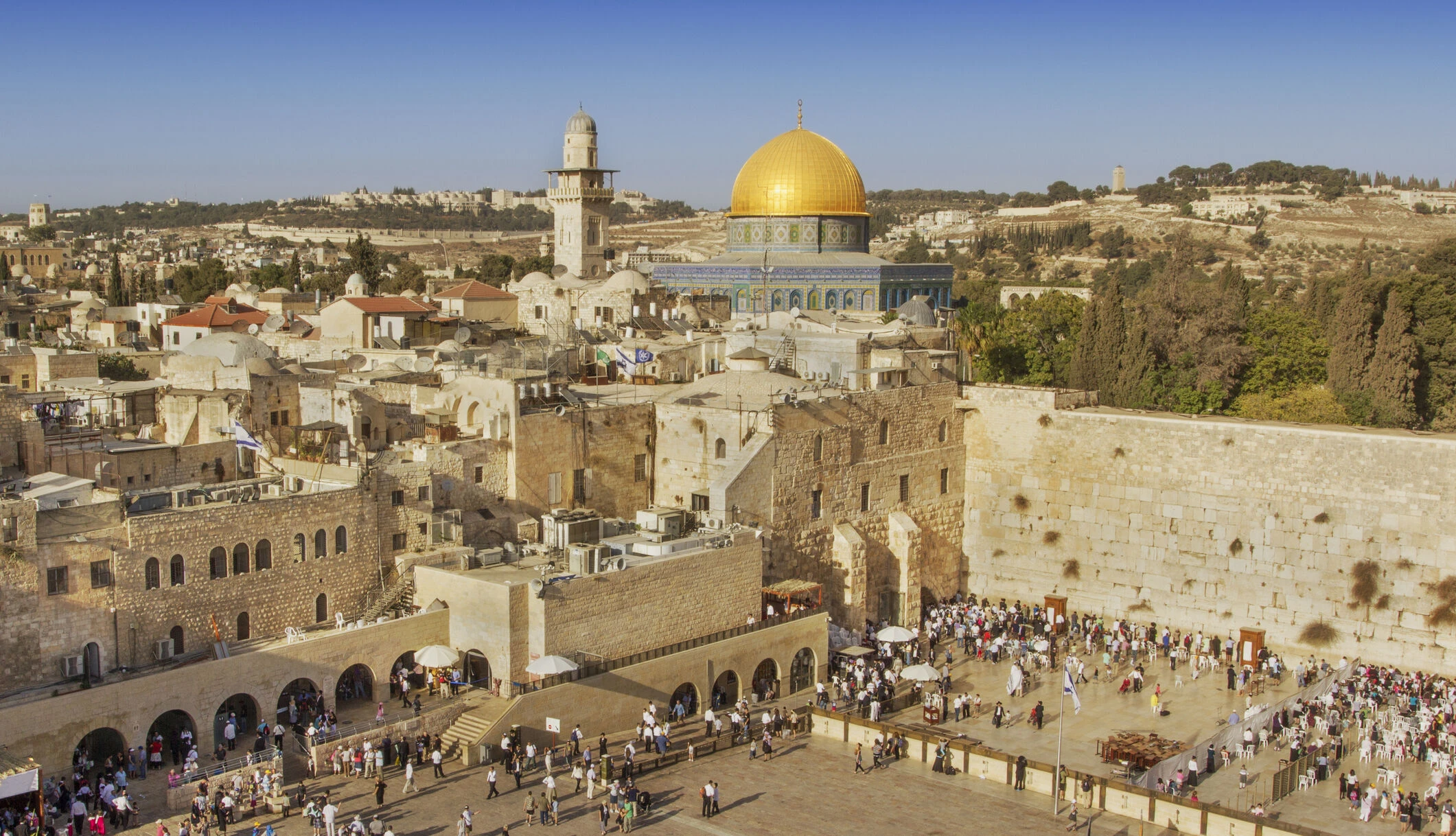 Der Tempelberg in Jerusalem.