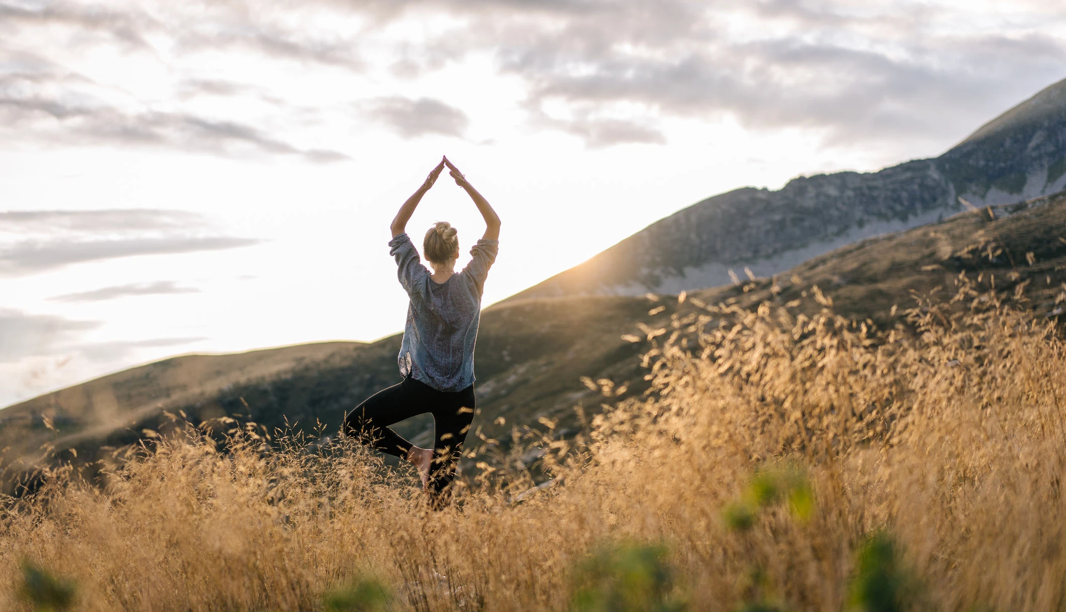 Yoga im Freien