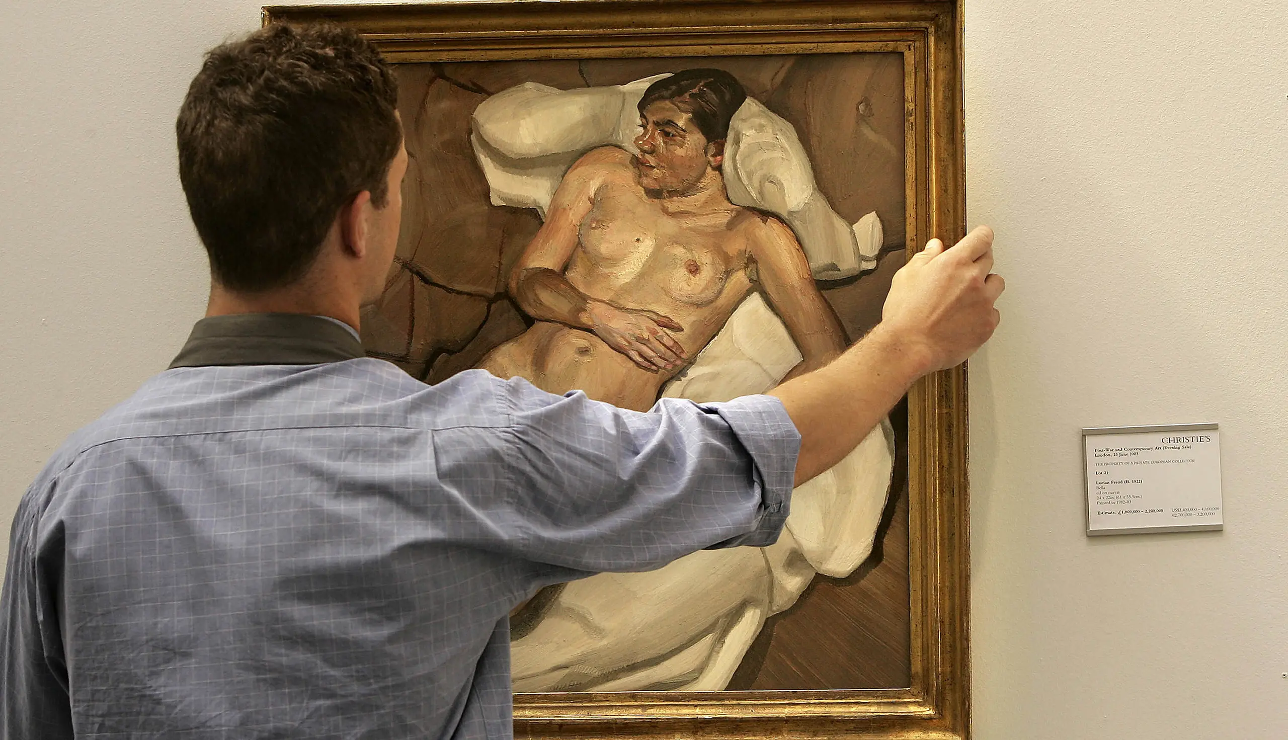 Ein Gemälde von Lucian Freud