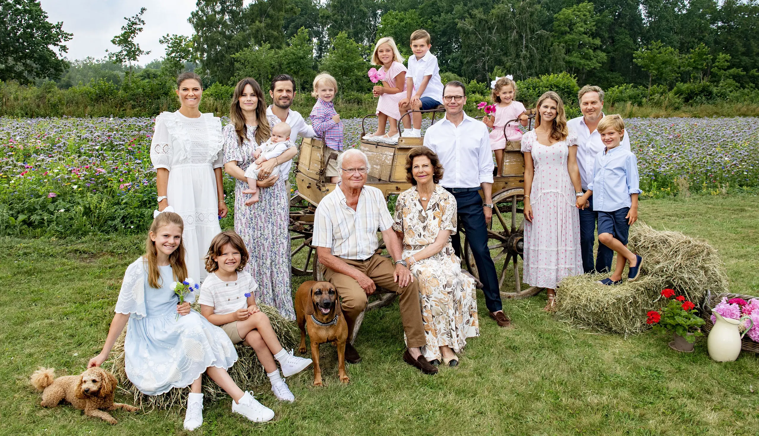 Die schwedische Königsfamilie