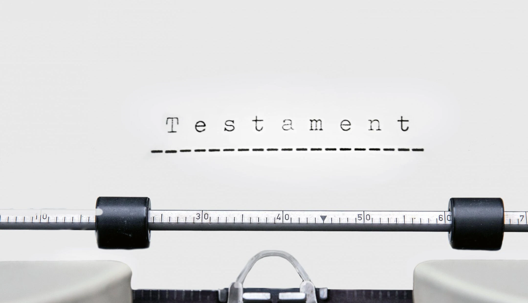 Auch das Testament ist Teil der Arbeit eines Bestatters