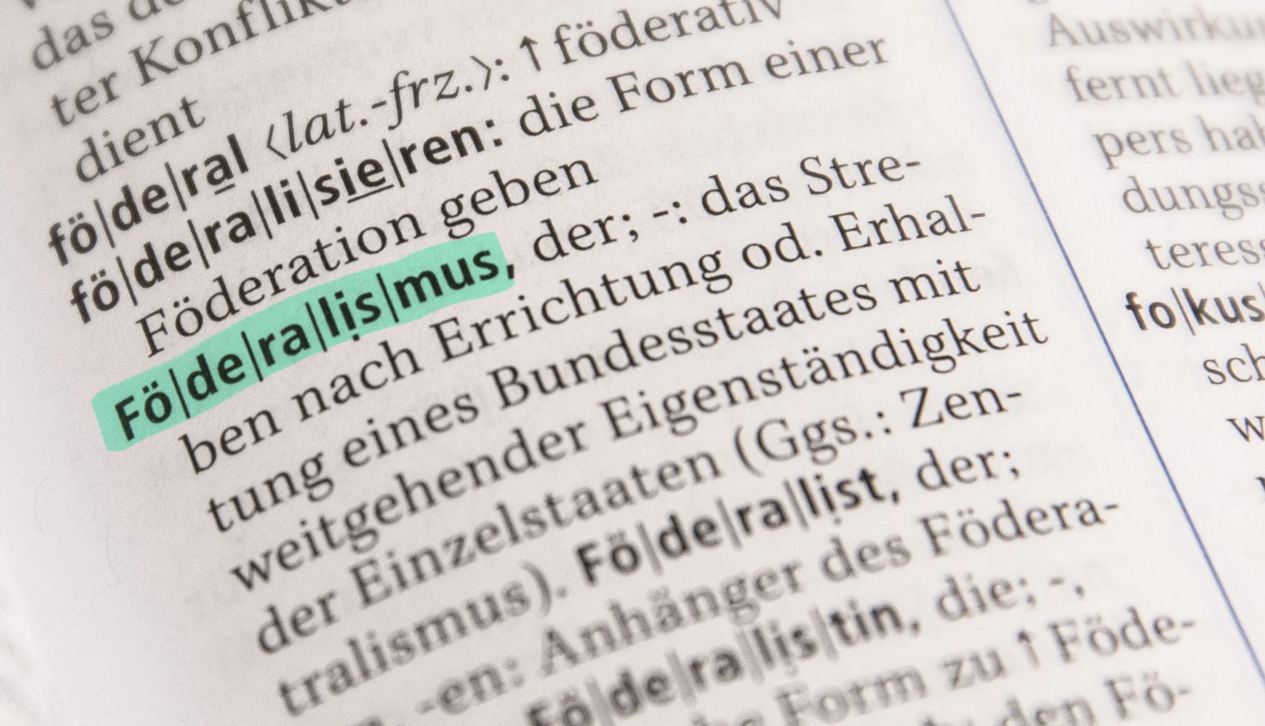 Föderalismus