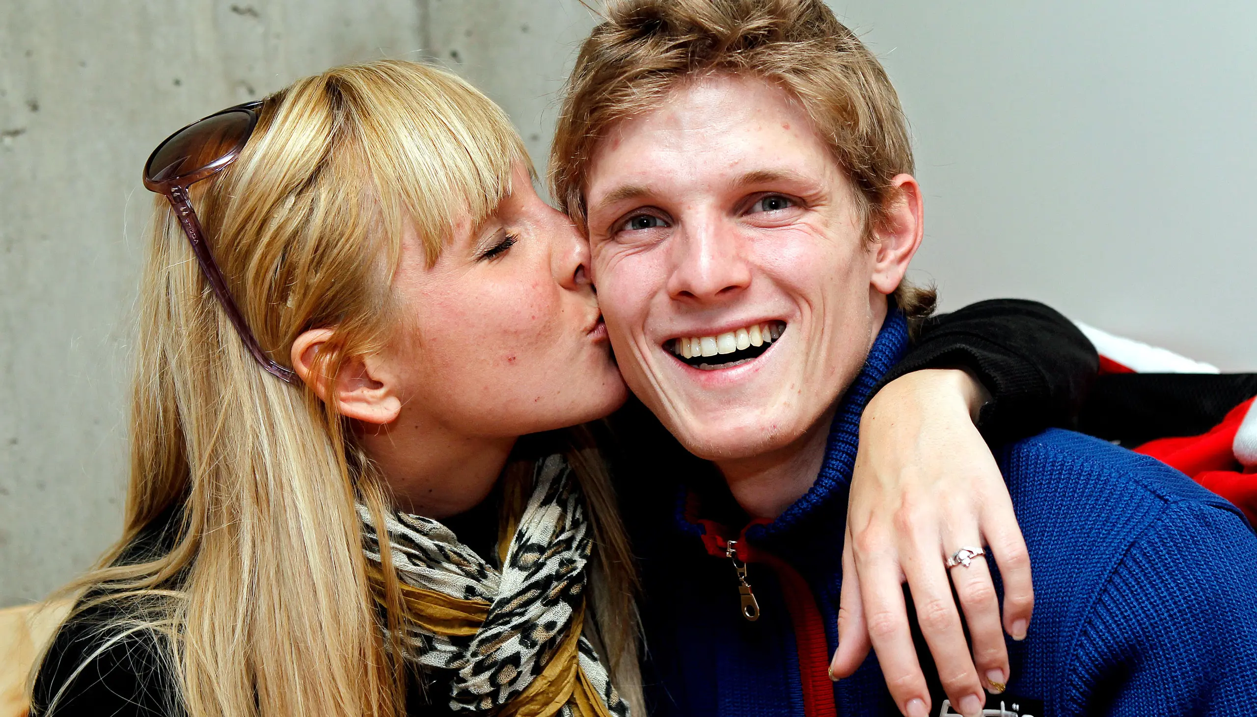 Thomas Morgenstern mit Kristina Cerncic