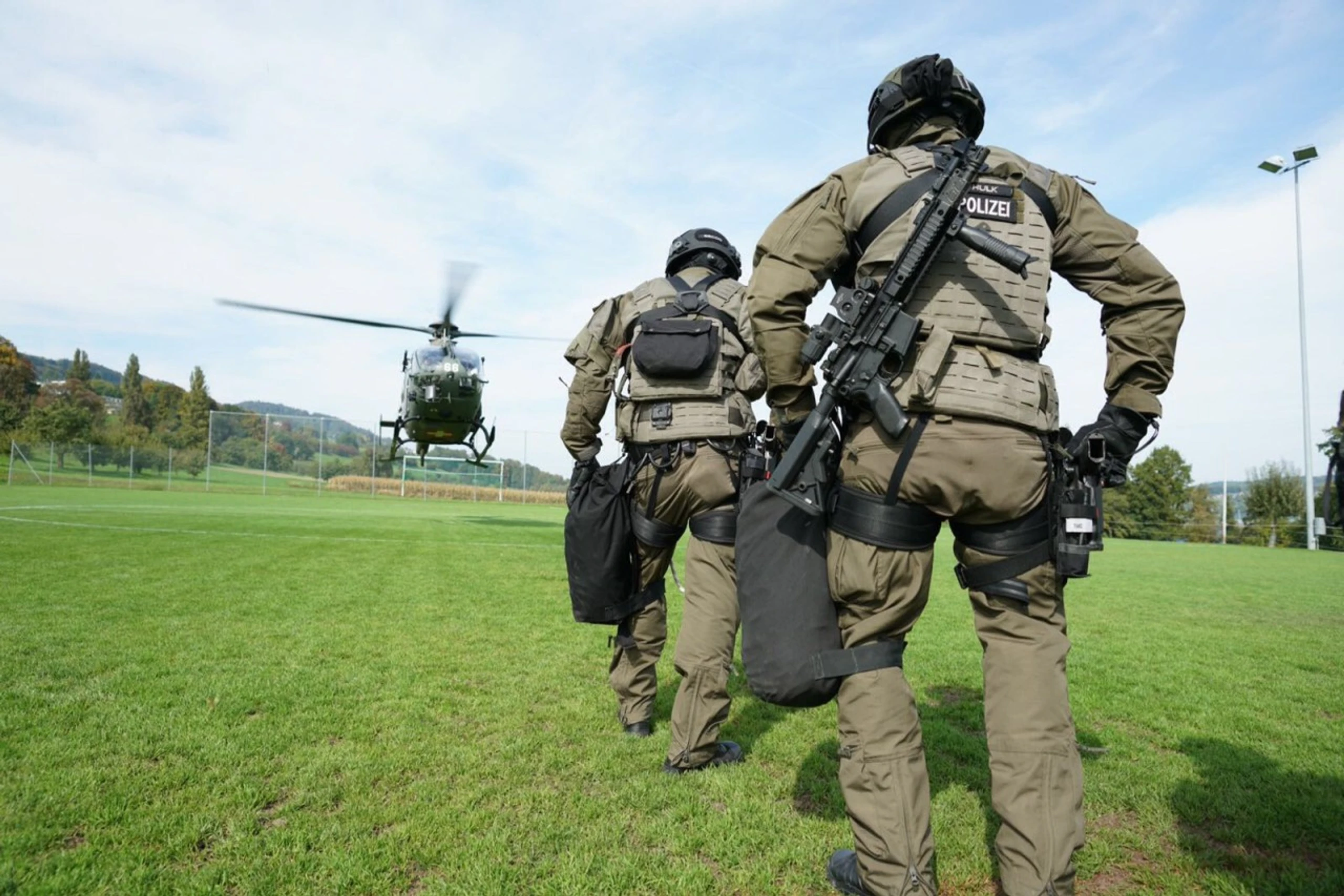 © Kantonspolizei Aargau Blurred image background