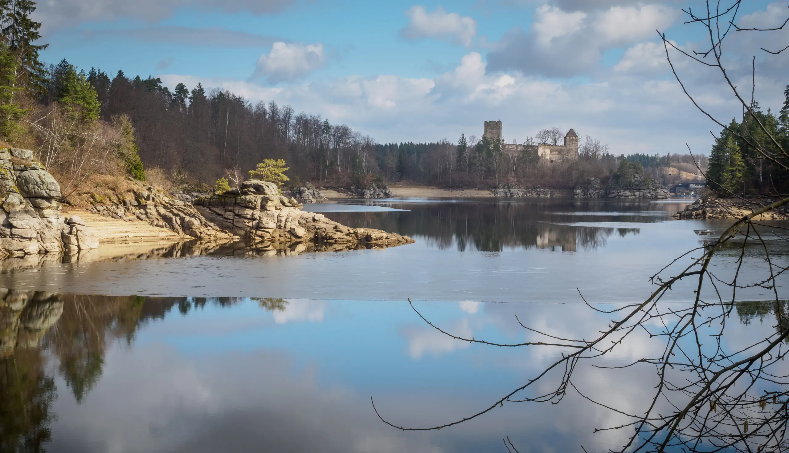 Dreifaches Stausee-Paradiesim sagenumwobenen Waldviertel