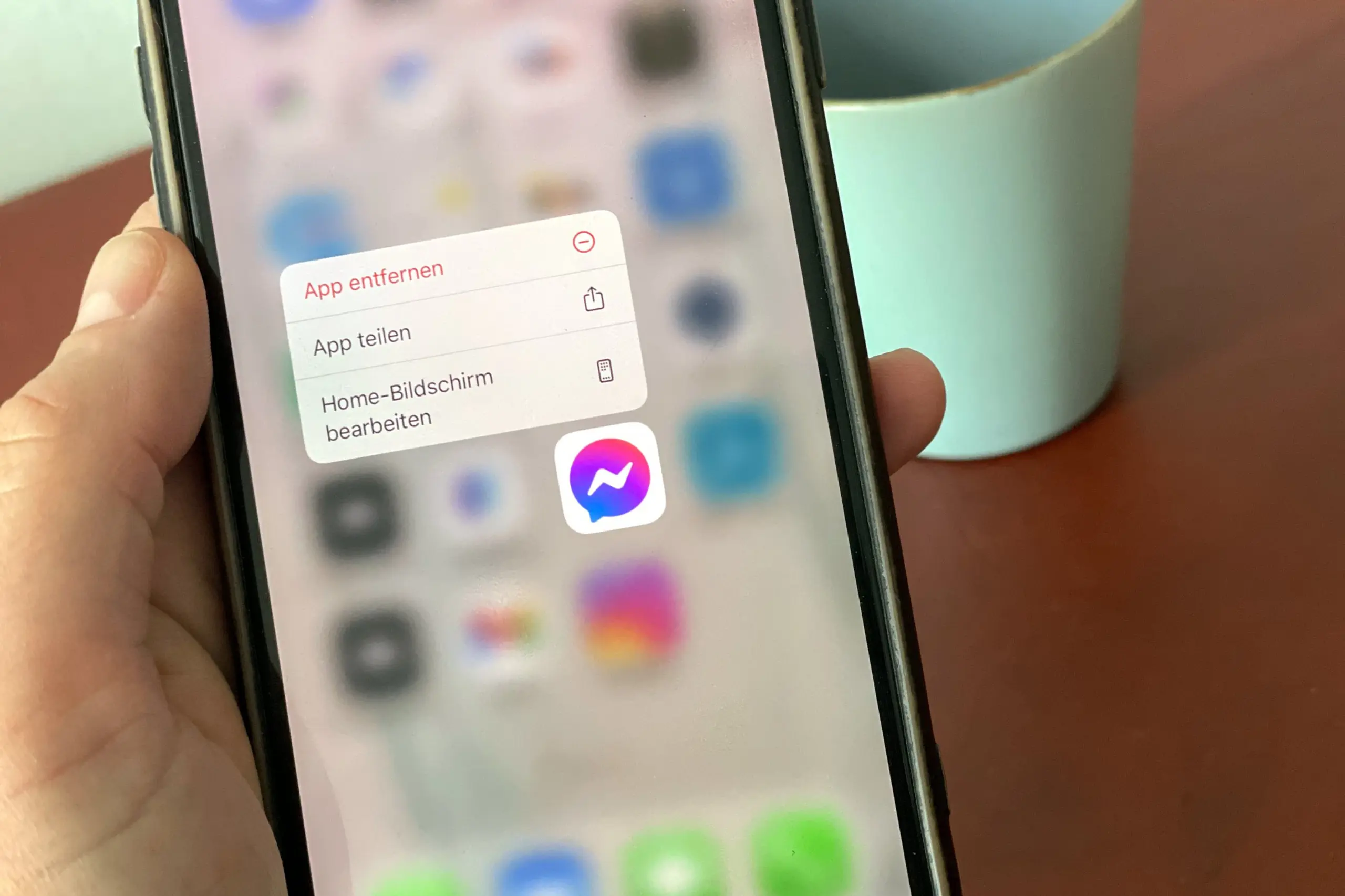 Blurred image background