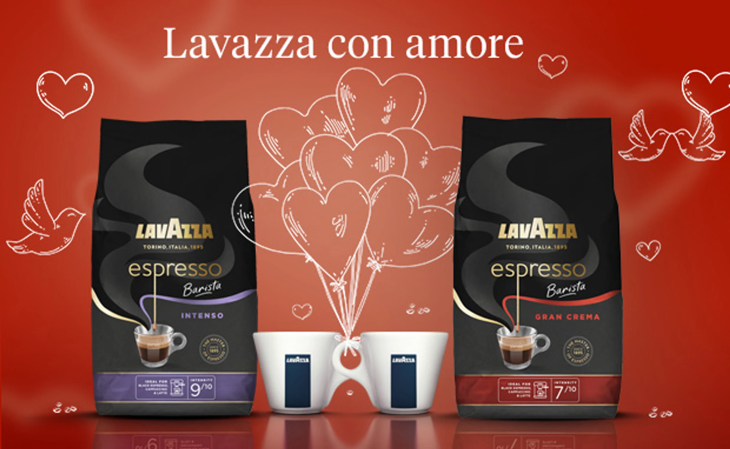 Lavazza con amore – Leidenschaftlicher Caffè-Genuss auf Italienisch.