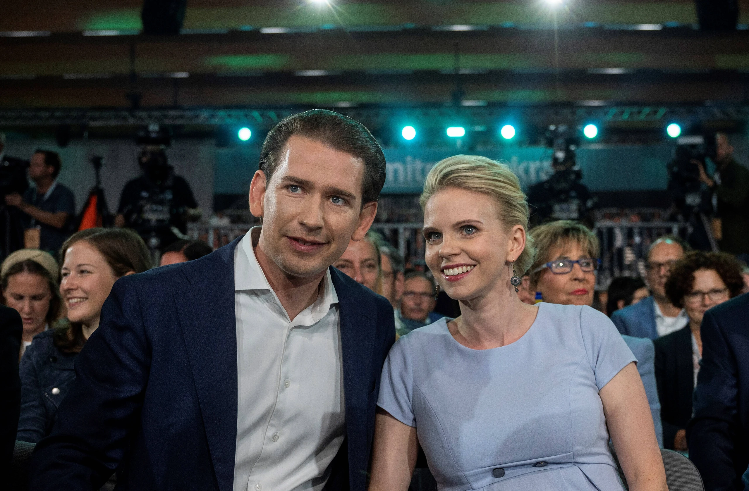 Sebastian Kurz und Susanne Thier