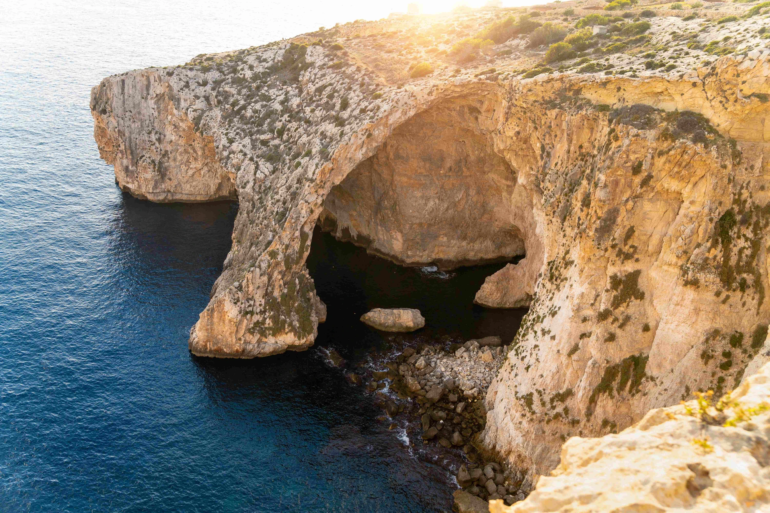 Blaue Grotte in Malta