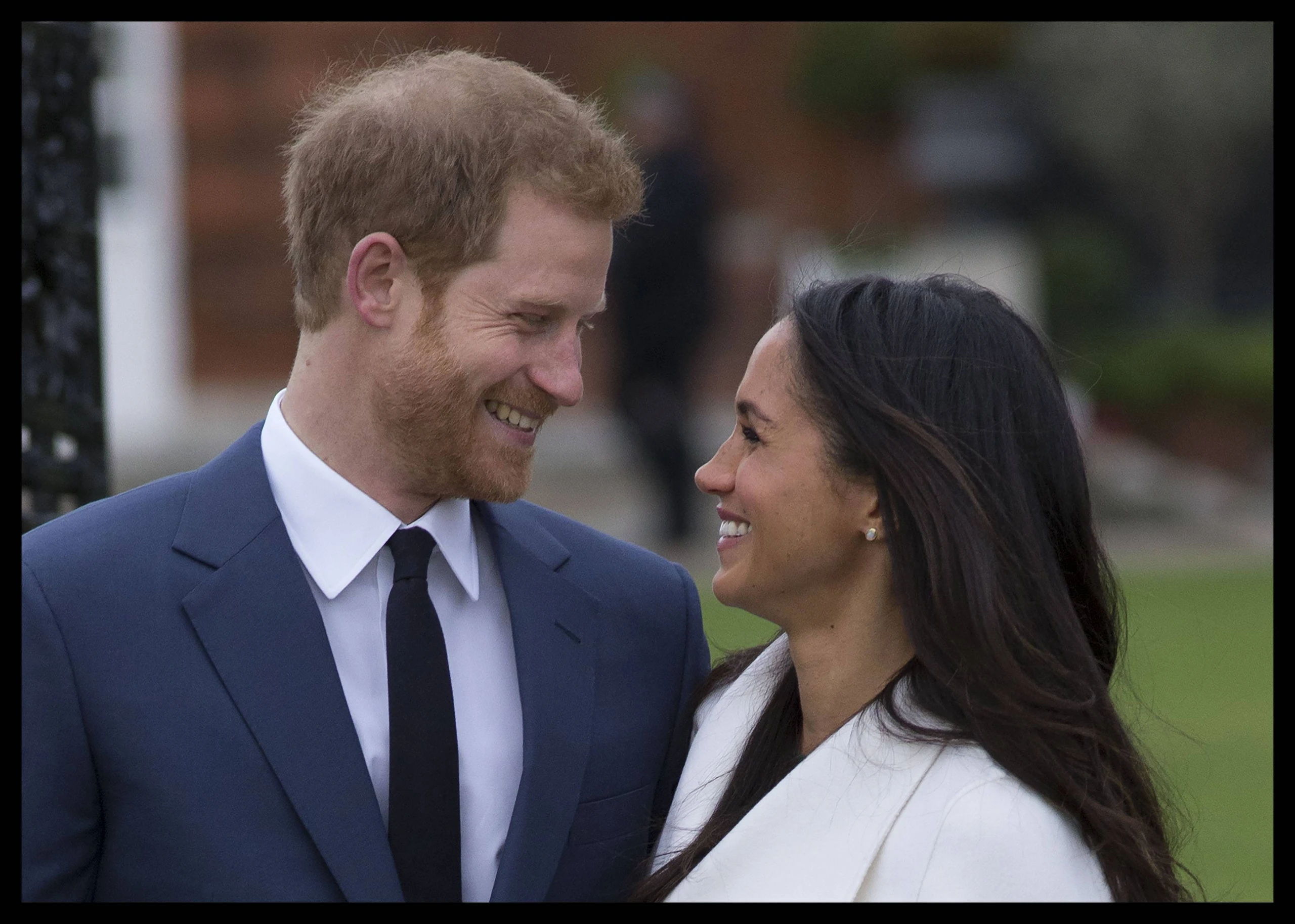 Harry und Meghan am Tag ihrer Verlobung