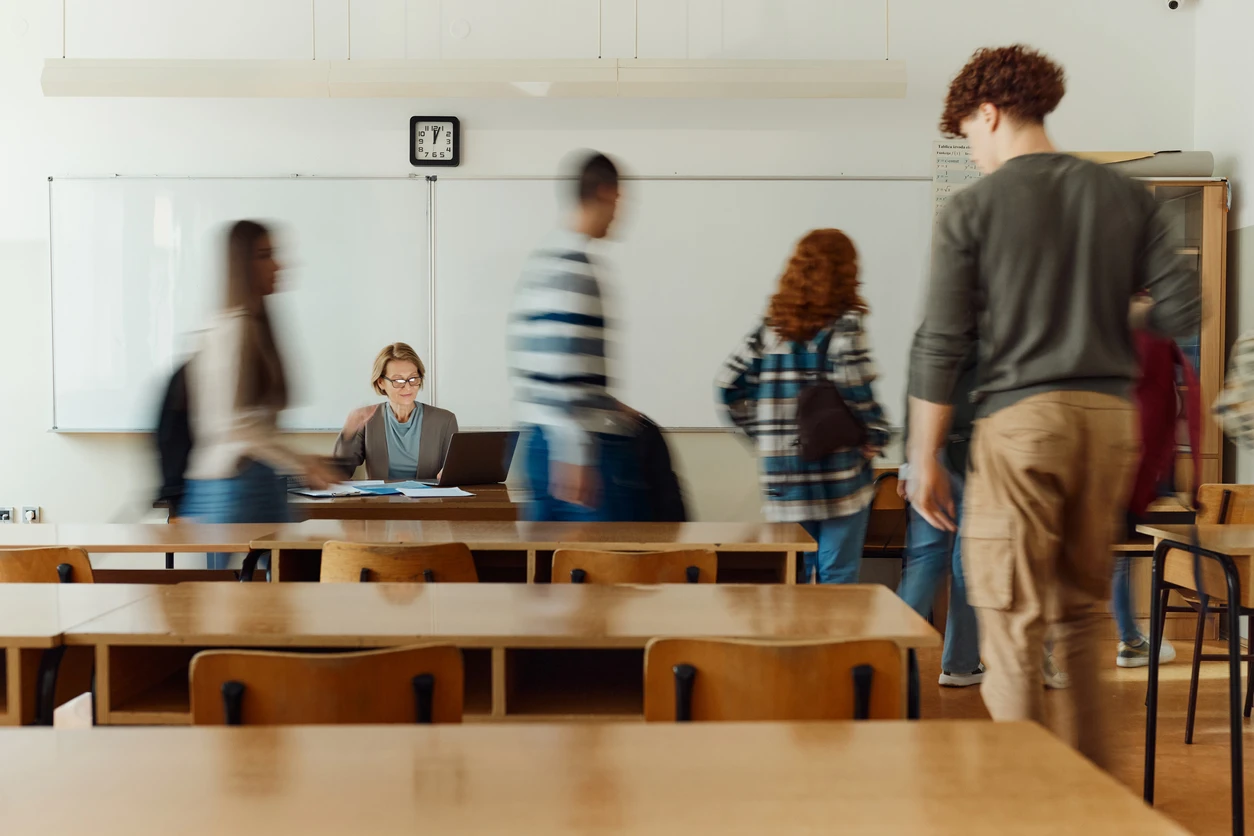 Schule von innen