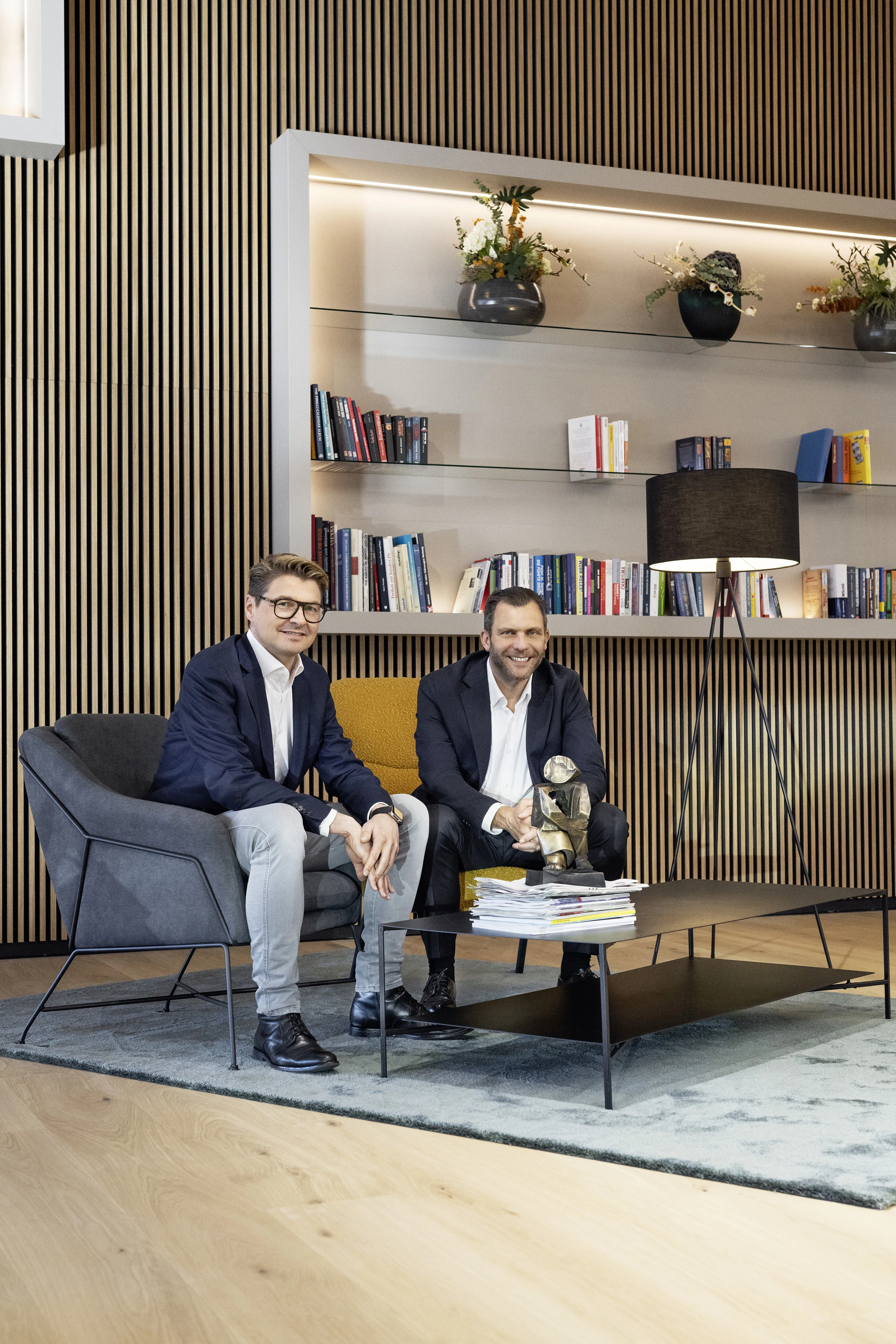 Wilfried Weitgasser, Porsche Austria Geschäftsführer und Andreas Martin, Geschäftsführer der Porsche Media & Creative